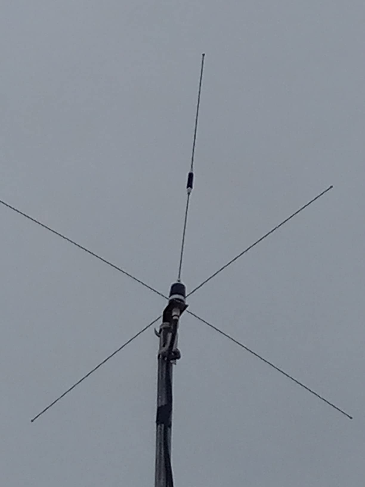 Tram 1465 NMO Mount to UHF-Female Connector Ground Plane Kit, Silver customer photo 2
