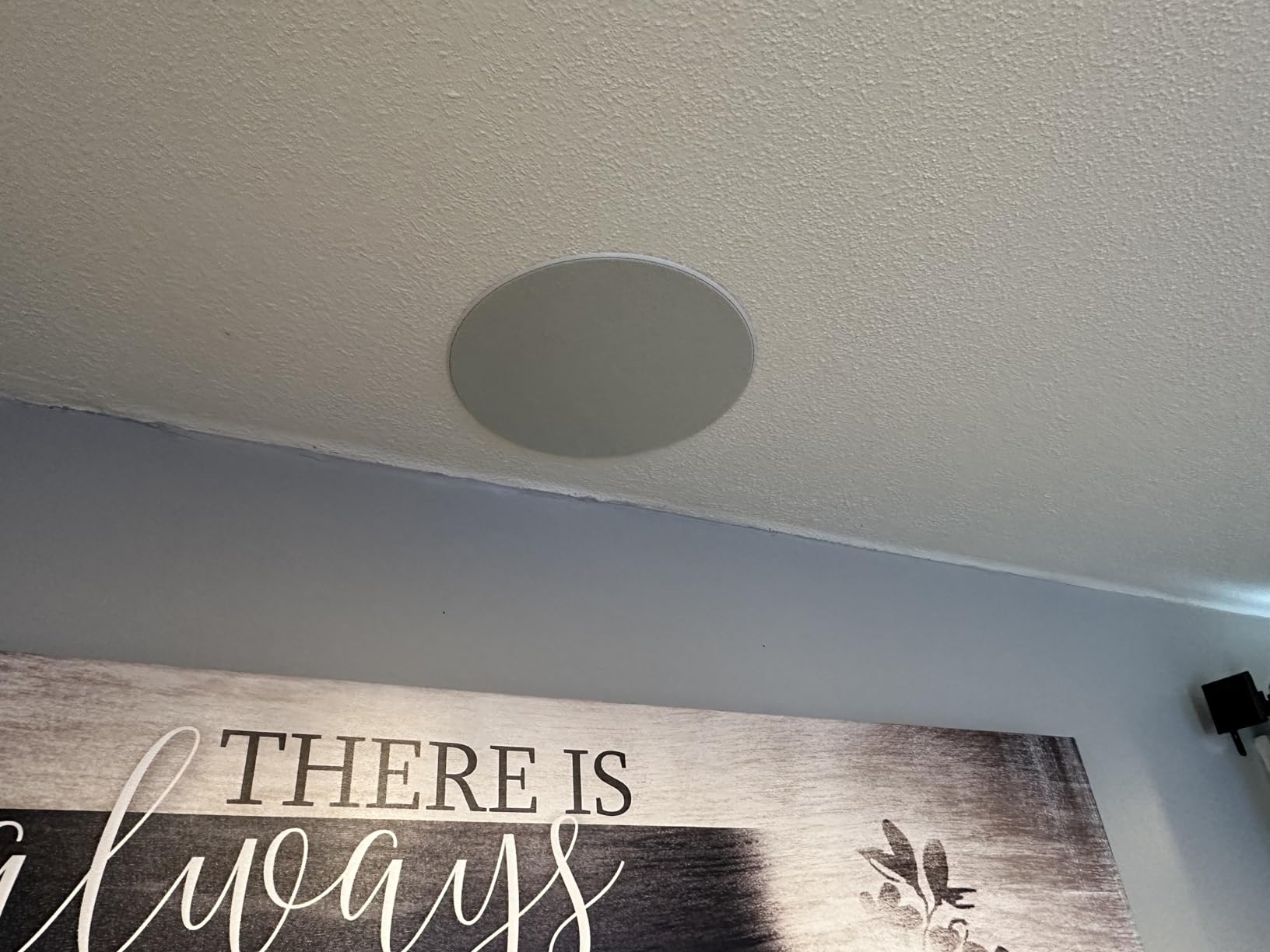 Klipsch Outdoor/Surround In-Ceiling Speaker Soundbar Home Speaker, Set of 1, White (CDT-5650-C II) customer photo 2
