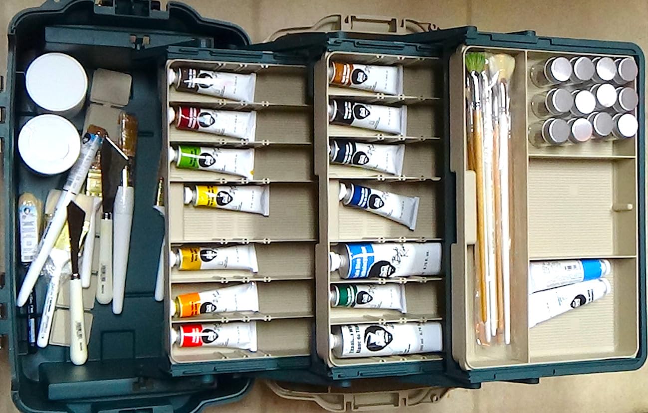 Plano Hybrid Hip Tackle System, One Size, White and Green, Premium Tackle Storage with Removable Drawers, Fits StowAway Utility Boxes customer photo 1