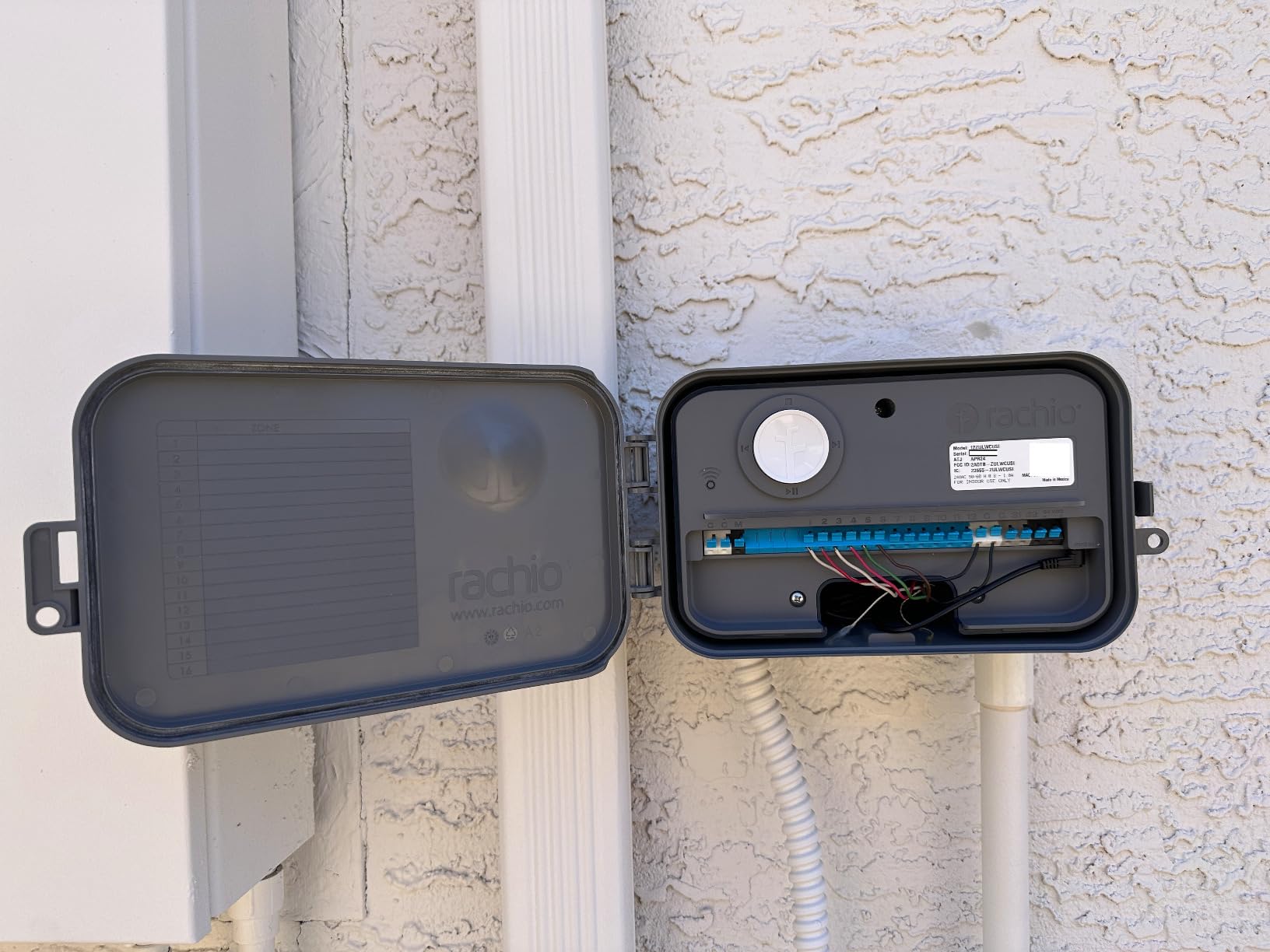 Rachio Smart Sprinkler Controller Weatherproof Outdoor Enclosure, Compatible with Rachio 3 Smart Controllers, also 2nd and 3rd Generation Compatible customer photo 1