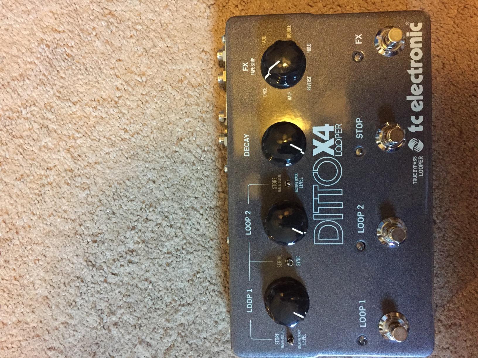 DITTO X4 LOOPER Simple and Intuitive Dual-Track Guitar Looper Pedal with Powerful Loop Effects customer photo 2