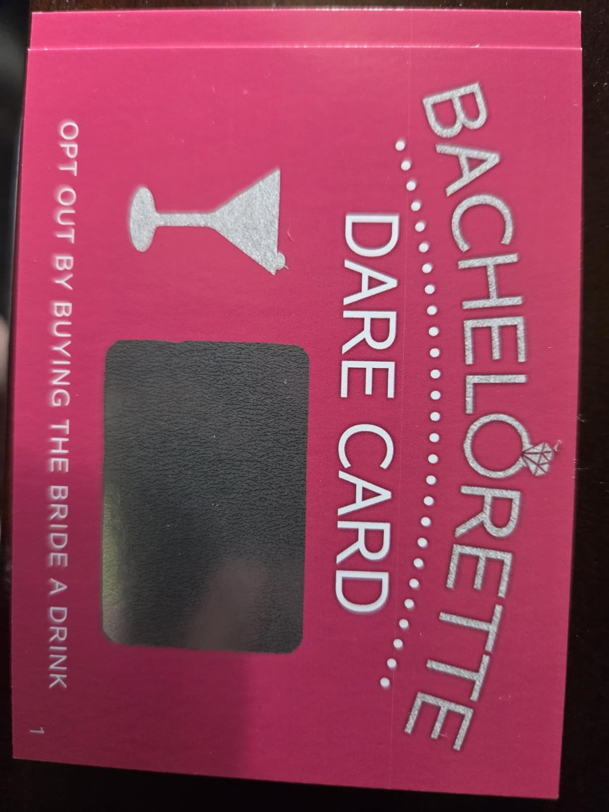 Printed Party Bachelorette Dare Card Scratch Off Game, Girls Night Out, 20 Cards customer photo 2