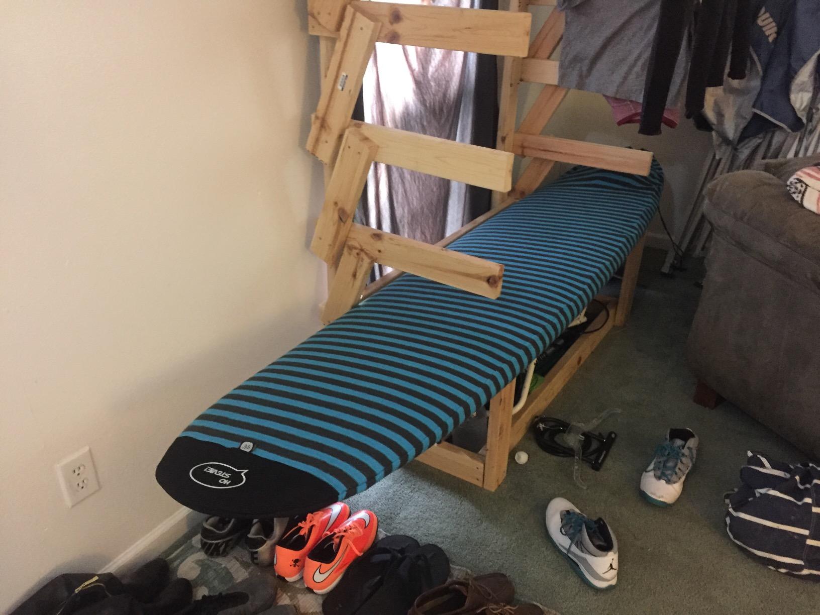 Ho Stevie! Surfboard Sock Cover - Thicker and More Protective Bag For Your Surf Board [Choose Size and Color] customer photo 1