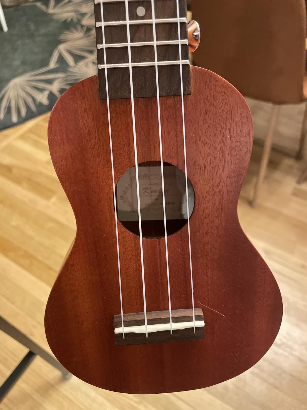 Kmise Concert Ukulele Uke Acoustic Hawaiian Guitar 23 Inch 18 Frets Mahagany With Ukelele Bag and Tuner customer photo 2
