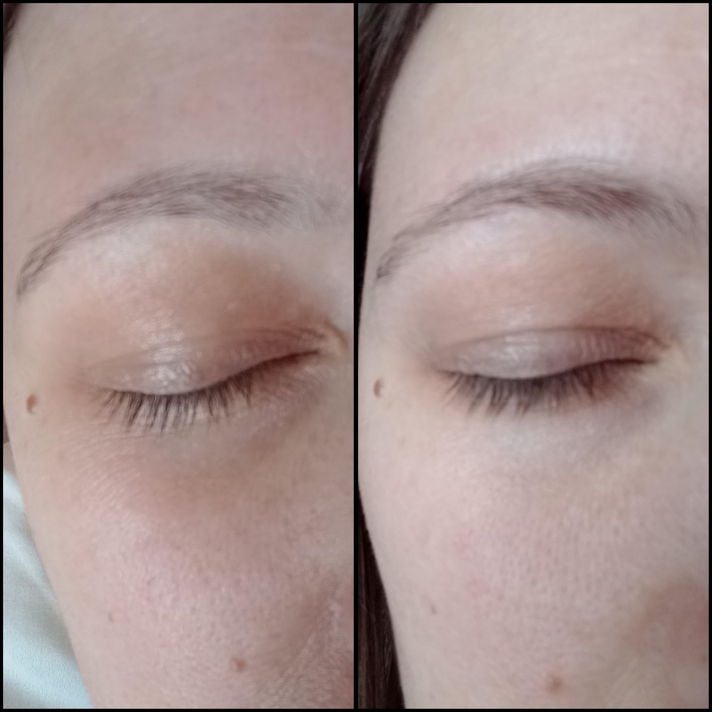 USDA Organic Castor Oil Lash Serum - Premium All Natural Cold Pressed Castor Oil Eyelash Growth Serum with Mascara Tube - Eyelash Treatment and Conditioner - For Thicker and Fuller Lashes customer photo 1