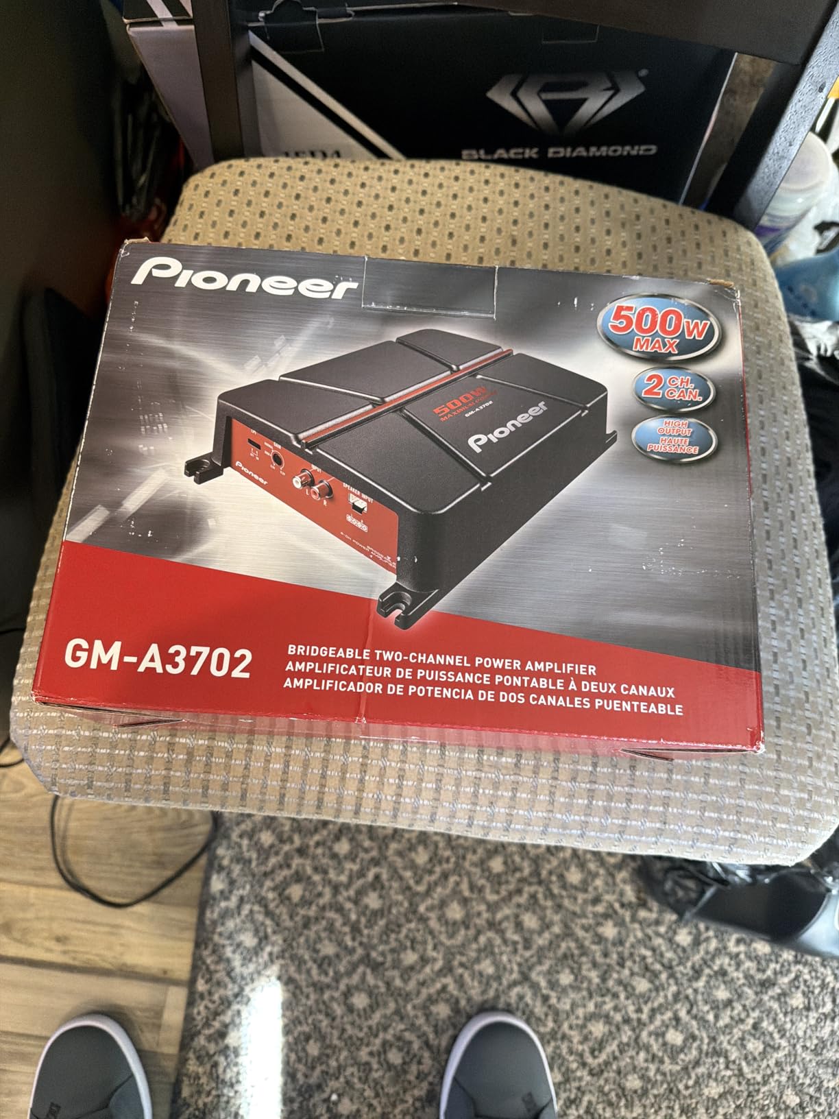 Pioneer GM-A6704 4-Channel Car Amplifier - 1000W Max, Class AB customer photo 2