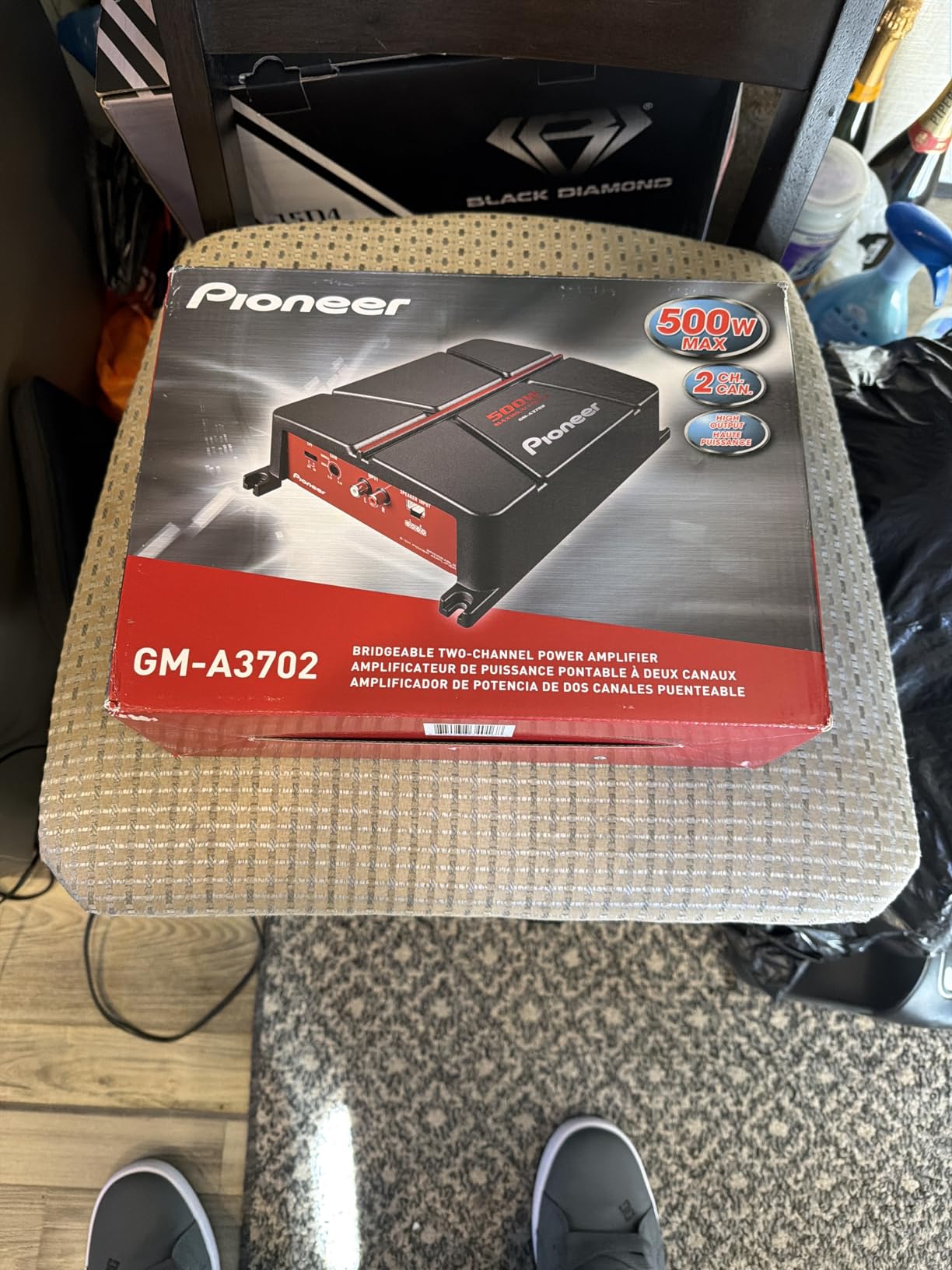 Pioneer GM-A3702 2-Channel Car Amplifier - 500W Max, Class AB customer photo 1
