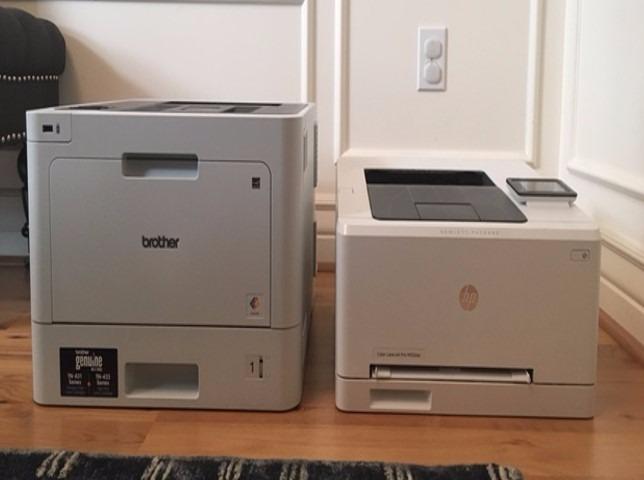 Brother HL-L8260CDW Business Color Laser Printer, Duplex, Flexible Wireless Networking, Mobile Device Printing, Advanced Security Features - Amazon Dash Replenishment Ready, White customer photo 2