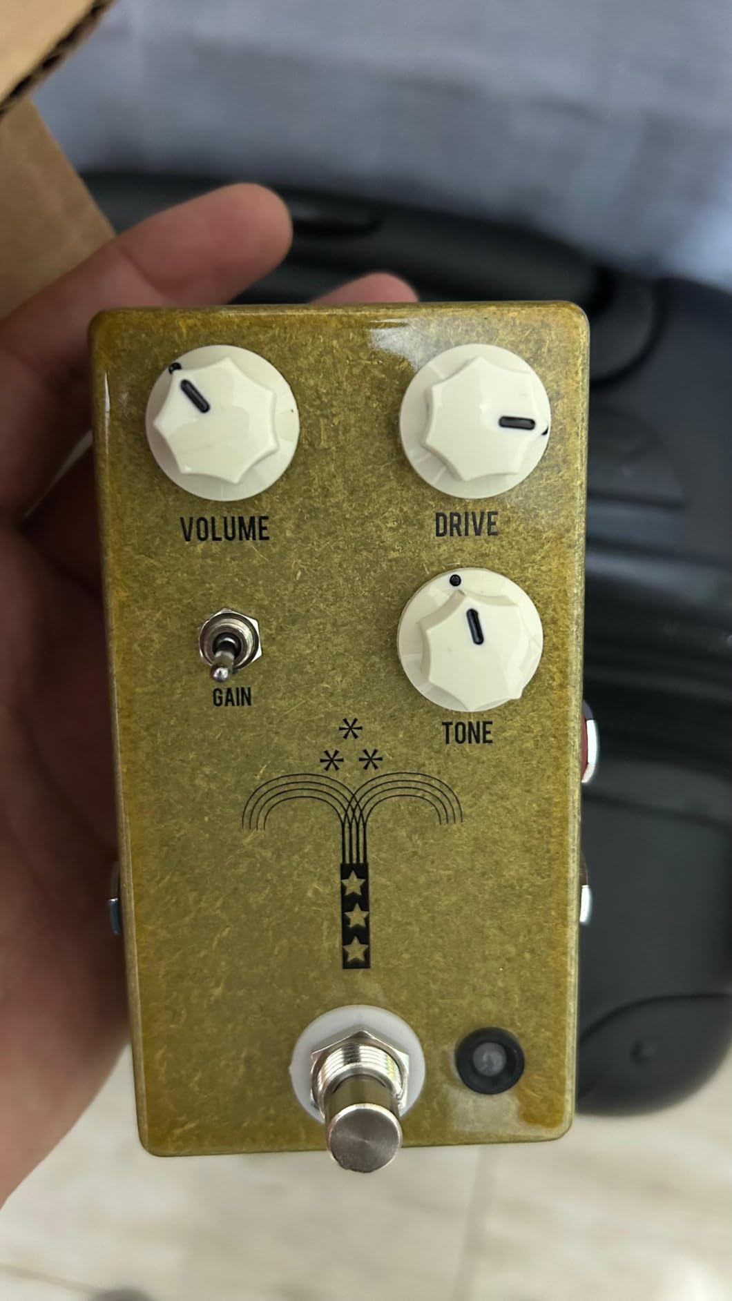 JHS Pedals Morning Glory V4 Overdrive Guitar Effects Pedal, Gold customer photo 1