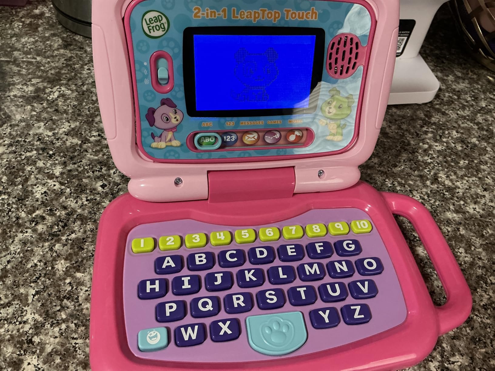LeapFrog 2-in-1 LeapTop Touch, Green customer photo 2