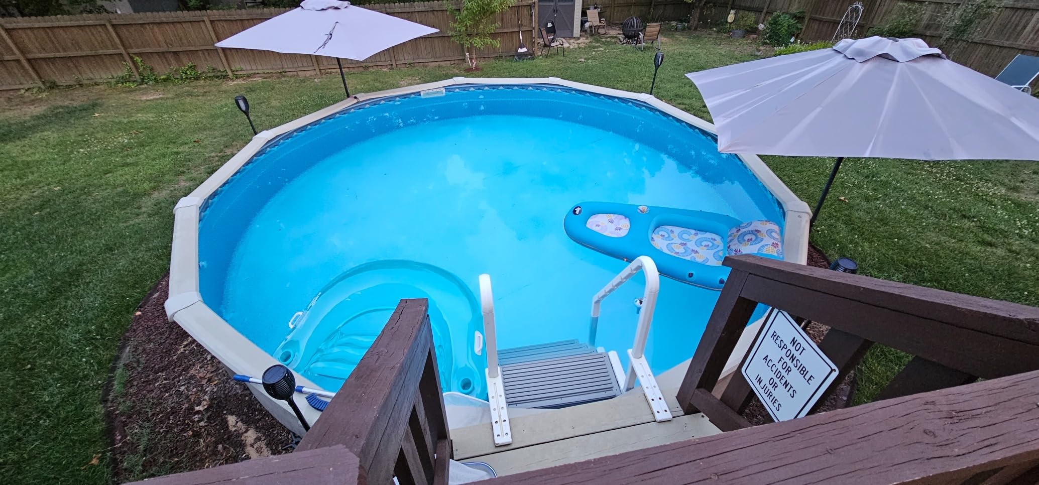 INTEX Krystal Clear Saltwater Pool Chlorine System for Above Ground Pools up to 7,000 Gallons, Pool Cleaner with Automatic Timer and Self Cleaning customer photo 1