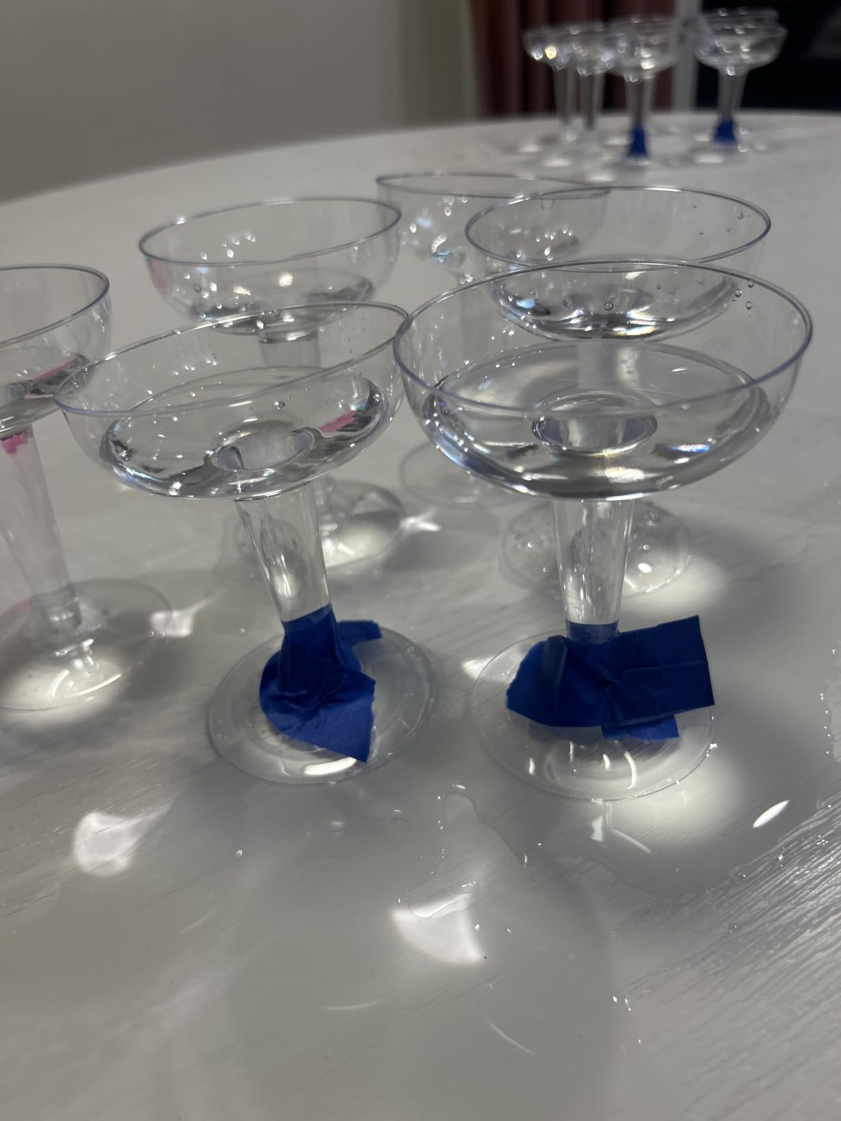 Talking Tables Prosecco Pong Drinking Party Game Includes Balls | Games for Bachelorette Party, Girls Night, Birthday, Bridal Shower, NYE, Christmas, 12 Glasses customer photo 2