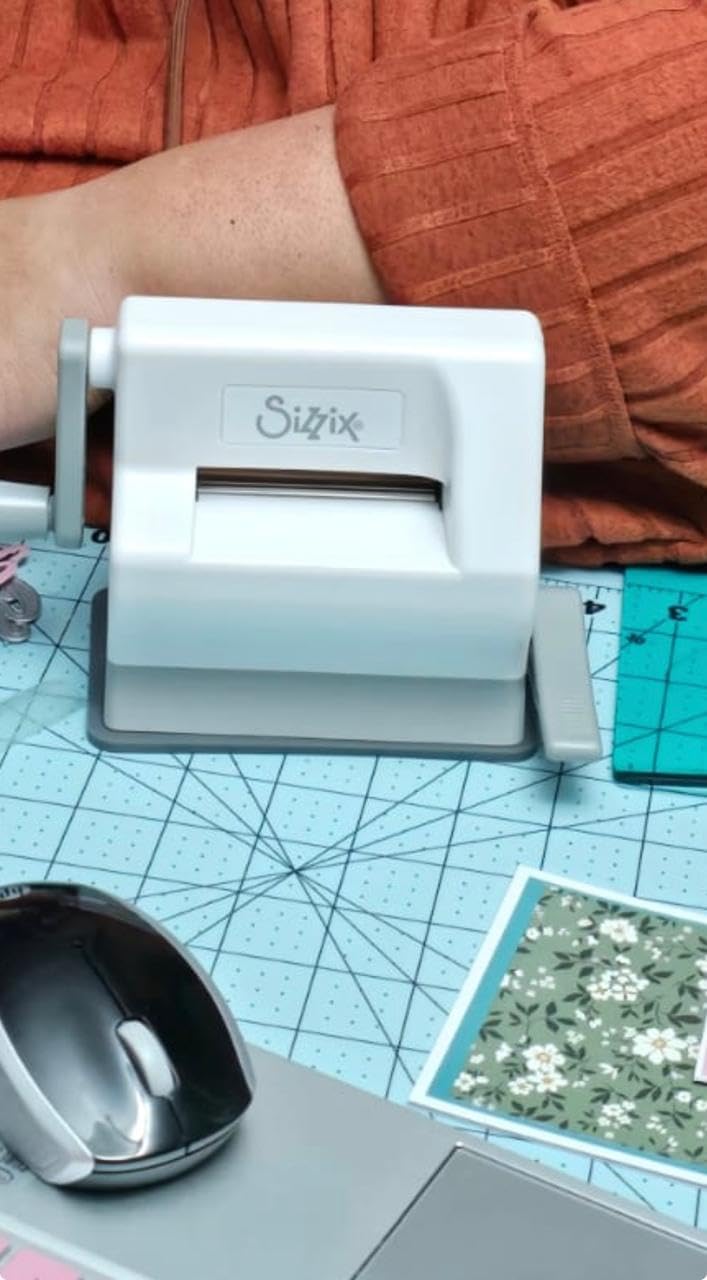 Sizzix Sidekick Starter Kit - Portable Manual Die Cutting & Embossing Machine, 2.5