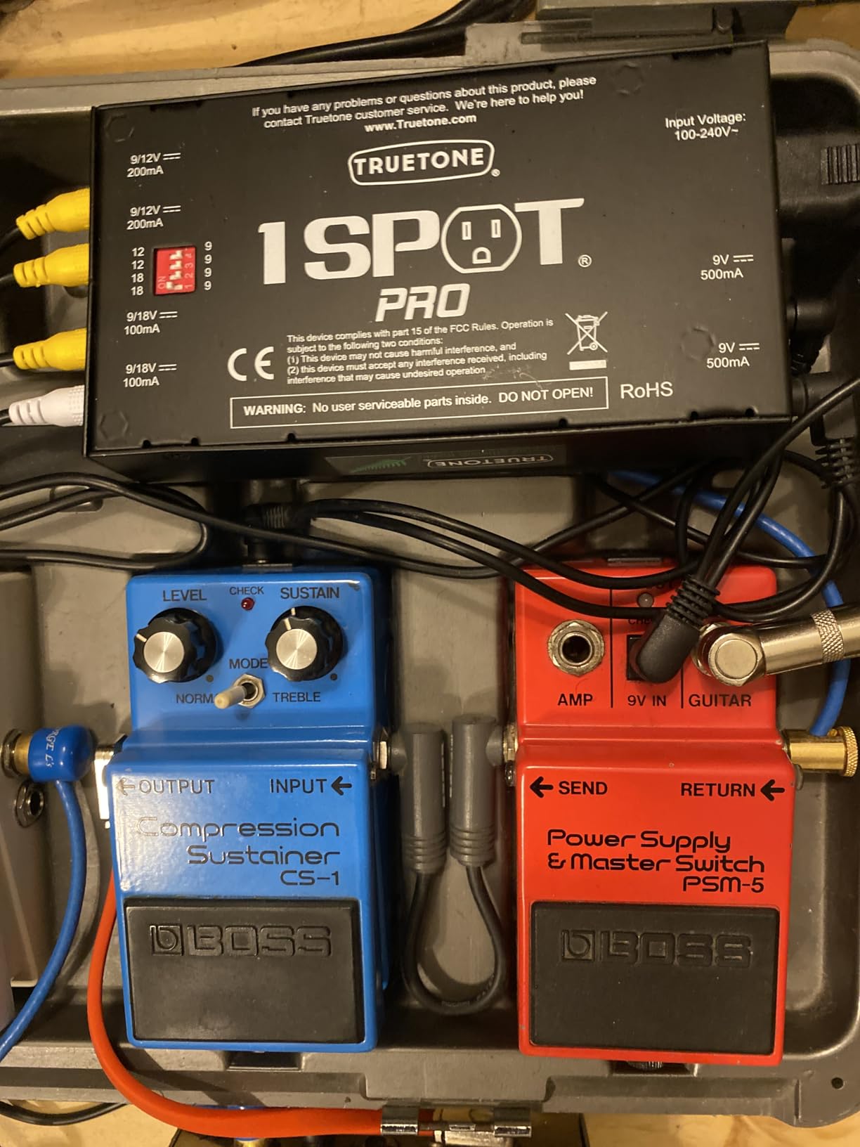 Truetone 1 SPOT Pro CS6 Low Profile Guitar Pedal Power Supply customer photo 2
