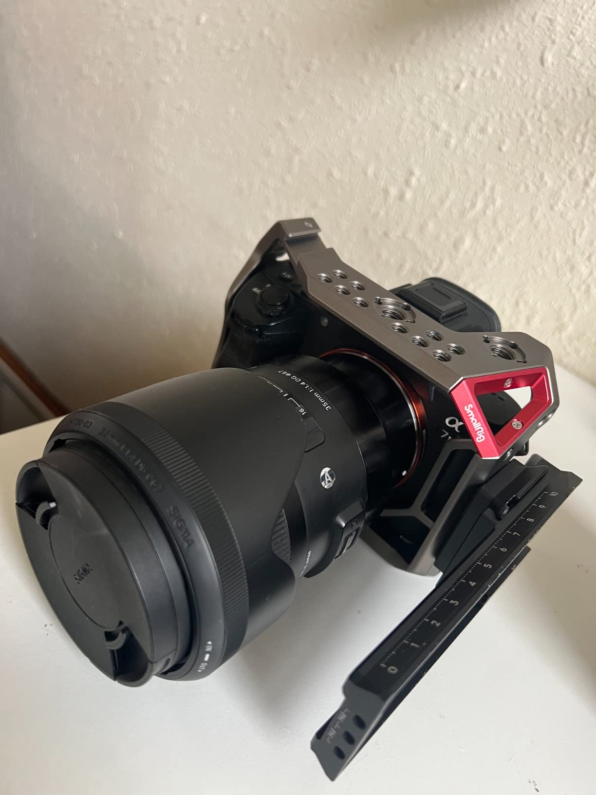 SmallRig A7RIII/A7III/A7M3 Camera Cage for Sony A7RIII/A7III/A7M3 Camera (ILCE-7RM3/A7R Mark III), w/Shoe Mount, Built-in NATO Rail, Accessible for Sony XLR-K2M/K1M - 2087 customer photo 1