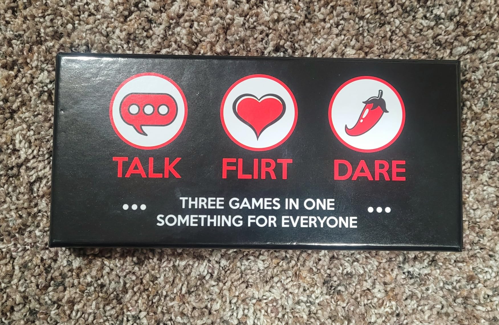 Talk Flirt Dare Couples Game, Gift for Couples, Fun Romantic Date Night Card Game, Conversation and Challenge Cards to Build Connection, Intimacy and Playfulness customer photo 2