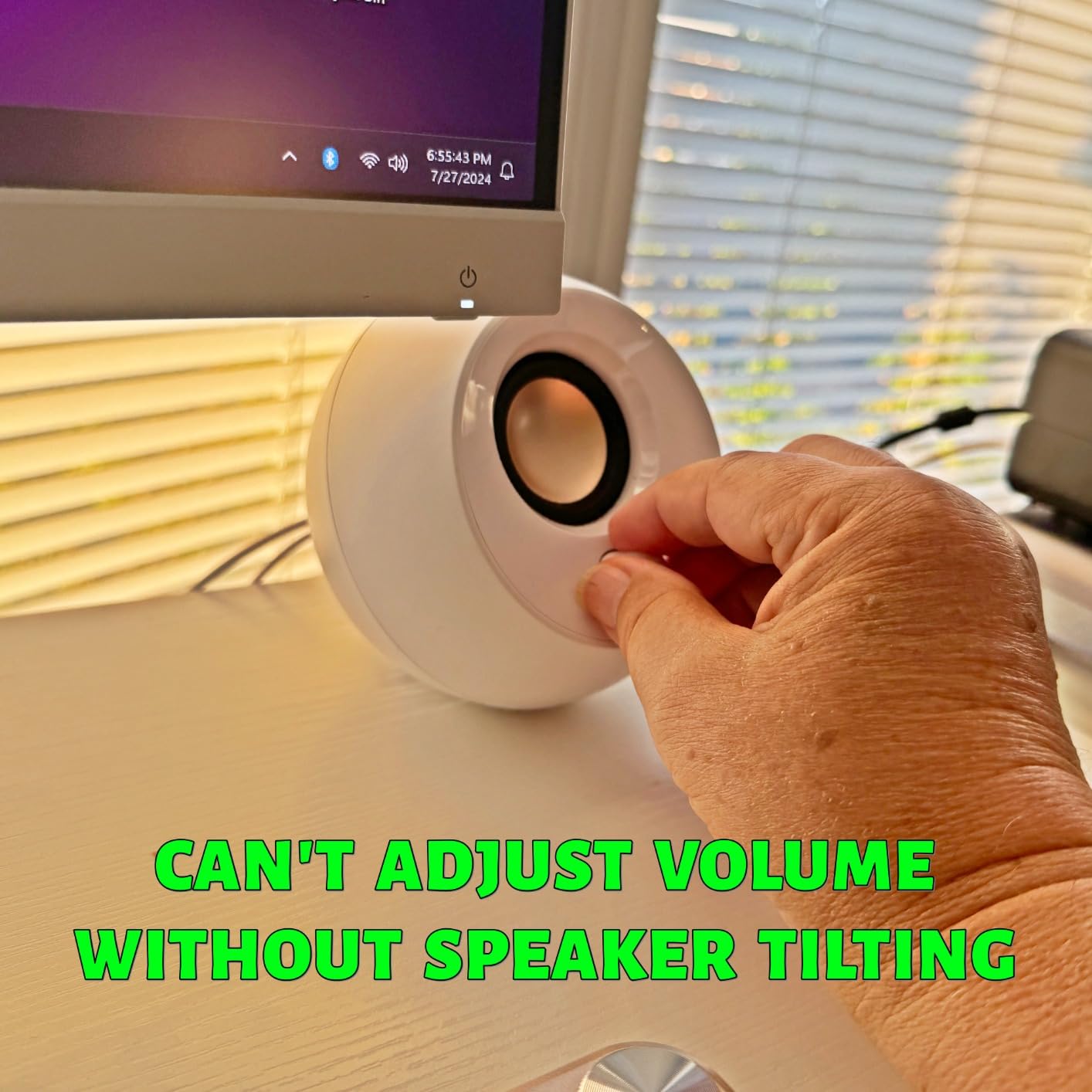 Creative Pebble 2.0 USB-Powered Desktop Speakers with Far-Field Drivers and Passive Radiators for PCs and Laptops (Black) customer photo 1