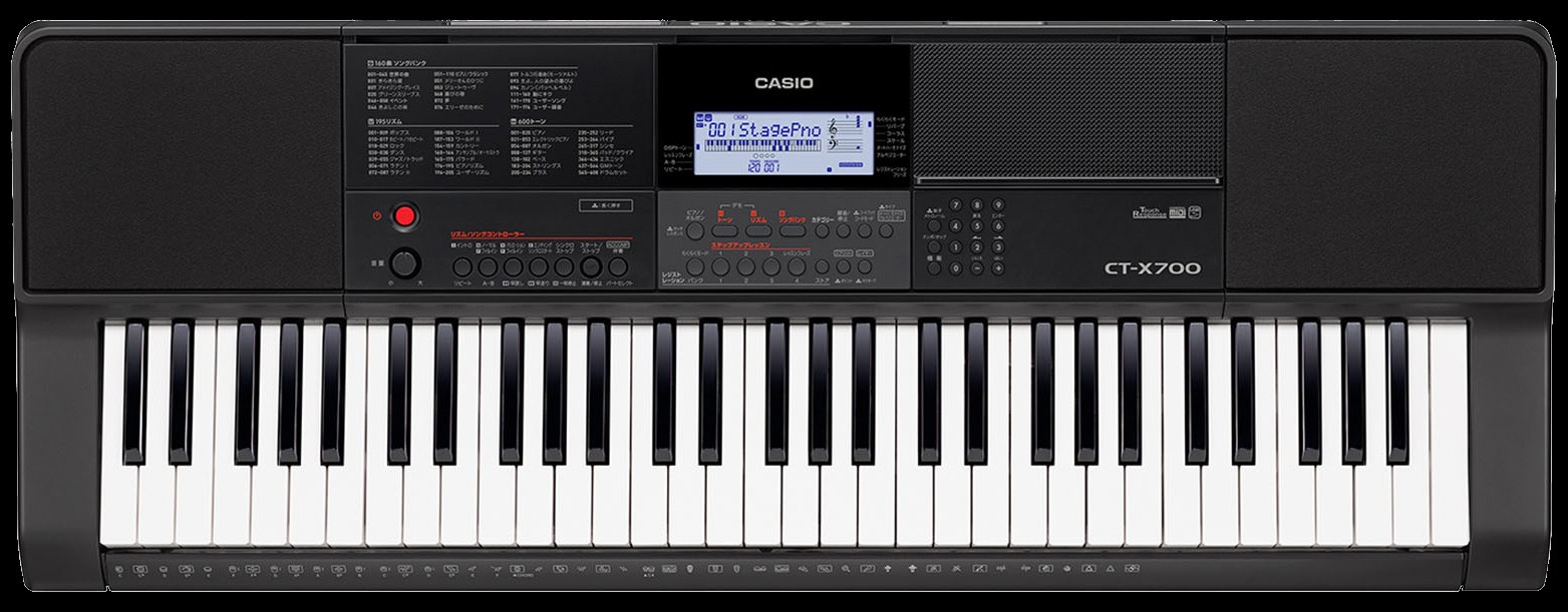 Casio CT-X700 Portable 61-Key Keyboard with 600 Tones, 195 Rhythms, and AiX Sound Engine, Perfect for Any Musician customer photo 1
