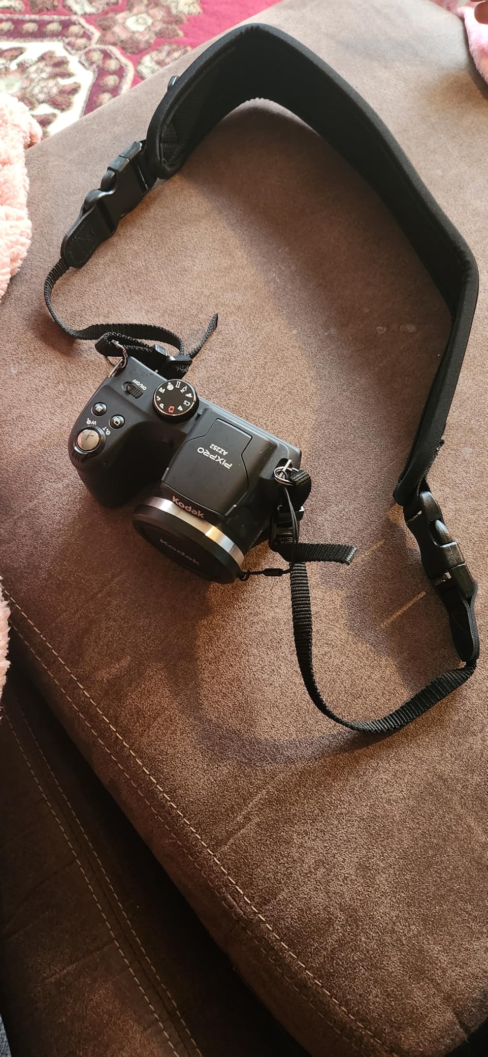 DSLR Camera Neck Strap, Soft Neoprene Shoulder Belt for Canon EOS R5 R6 5D Mark IV 6D Mark II SL3 SL2 T8i T7 T7i 90D 80D Nikon D6 D5 DF D850 D810 D780 D7500 D5600 D3500 Sony A1 A99II,etc customer photo 2