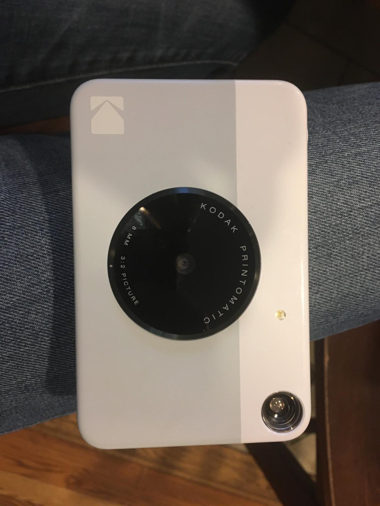 KODAK Printomatic Full-Color Instant Print Digital Camera - Colorful Photos On Zink 2x3 Sticky-Back Photo Paper - 5MP, Portable, Creative Fun Gift for Birthday, Christmas, Holiday - Black customer photo 1
