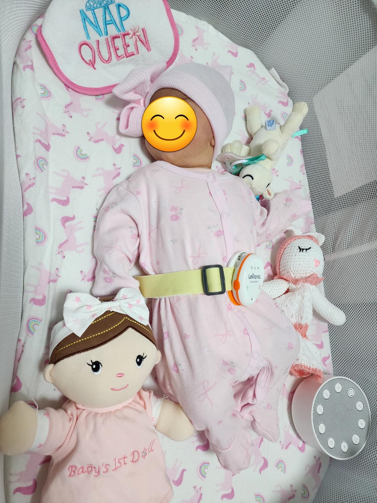 Levana Oma Sense Portable Baby Breathing Movement Monitor with Vibrations and Audible Alerts customer photo 2