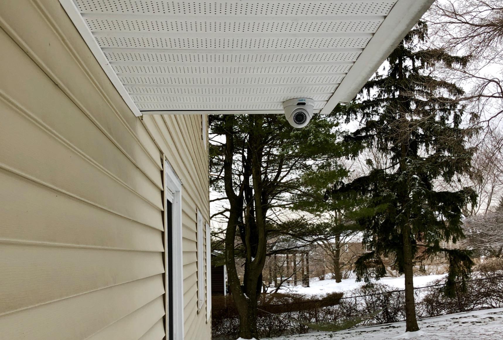 Smart 5MP 8CH Home Security Camera System, 4pcs Wired PoE IP Cameras Outdoor with Person/Pet/Vehicle Detection, 4K 8CH NVR with 2TB HDD for 24-7 Recording, RLK8-520D4-5MP customer photo 1