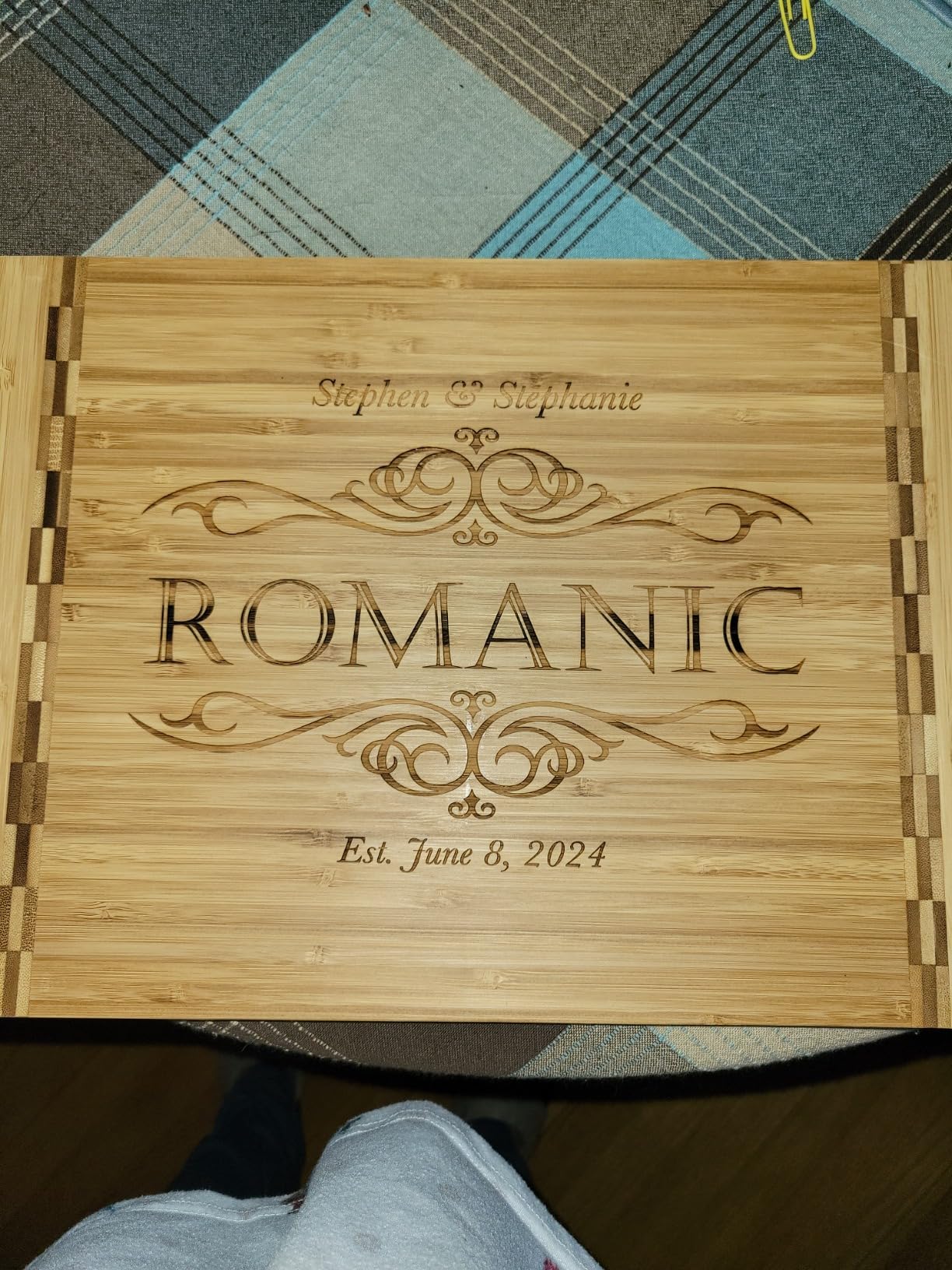 Personalized Cutting Board, Housewarming Gift - 12 Designs - Wedding Gifts for Couple, Kitchen Sign - House Warming Present for New Home customer photo 2