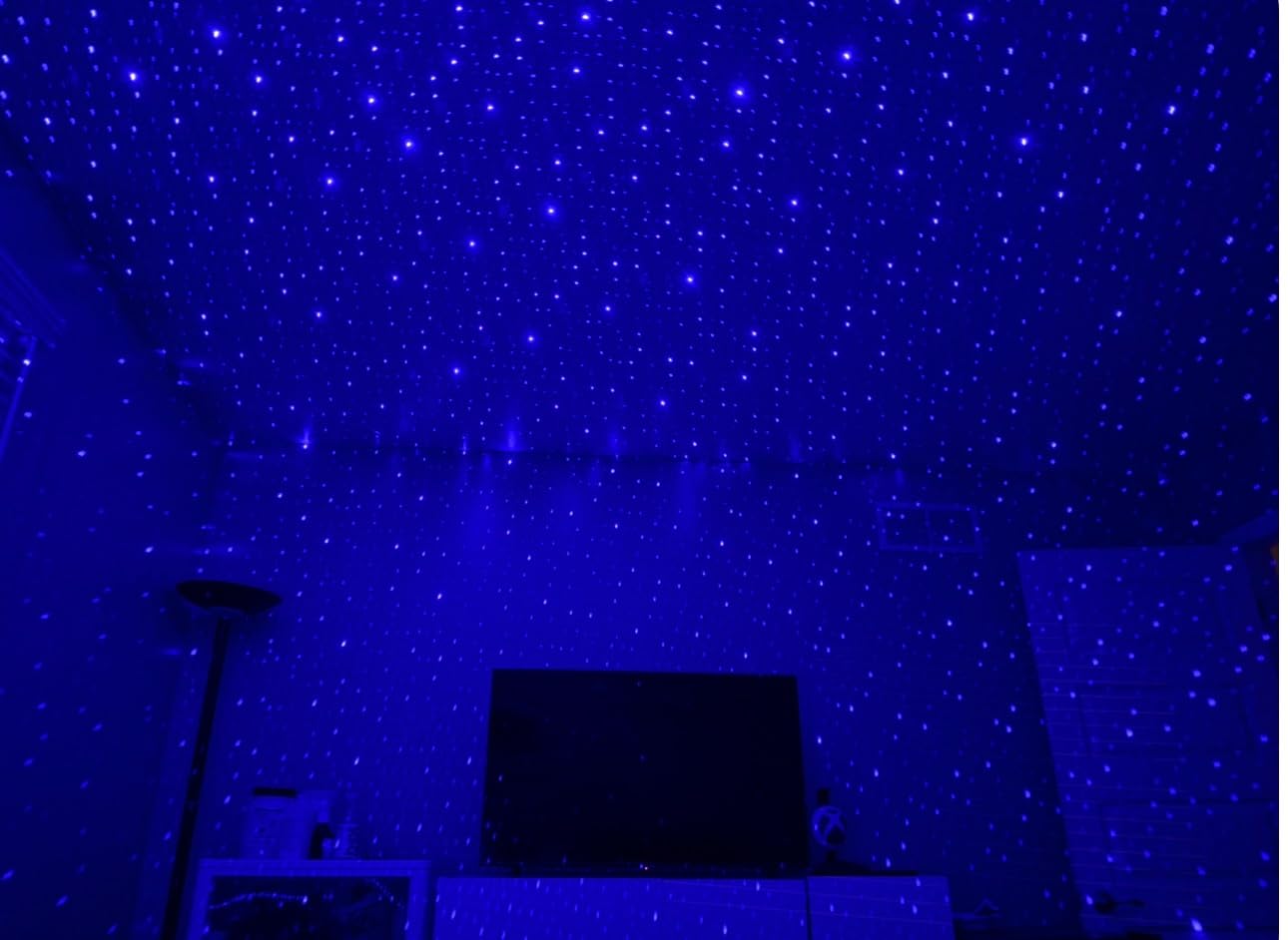 BlissLights Starport USB Laser Star Projector, Galaxy Light for Gaming, Living Room, Bedroom customer photo 2