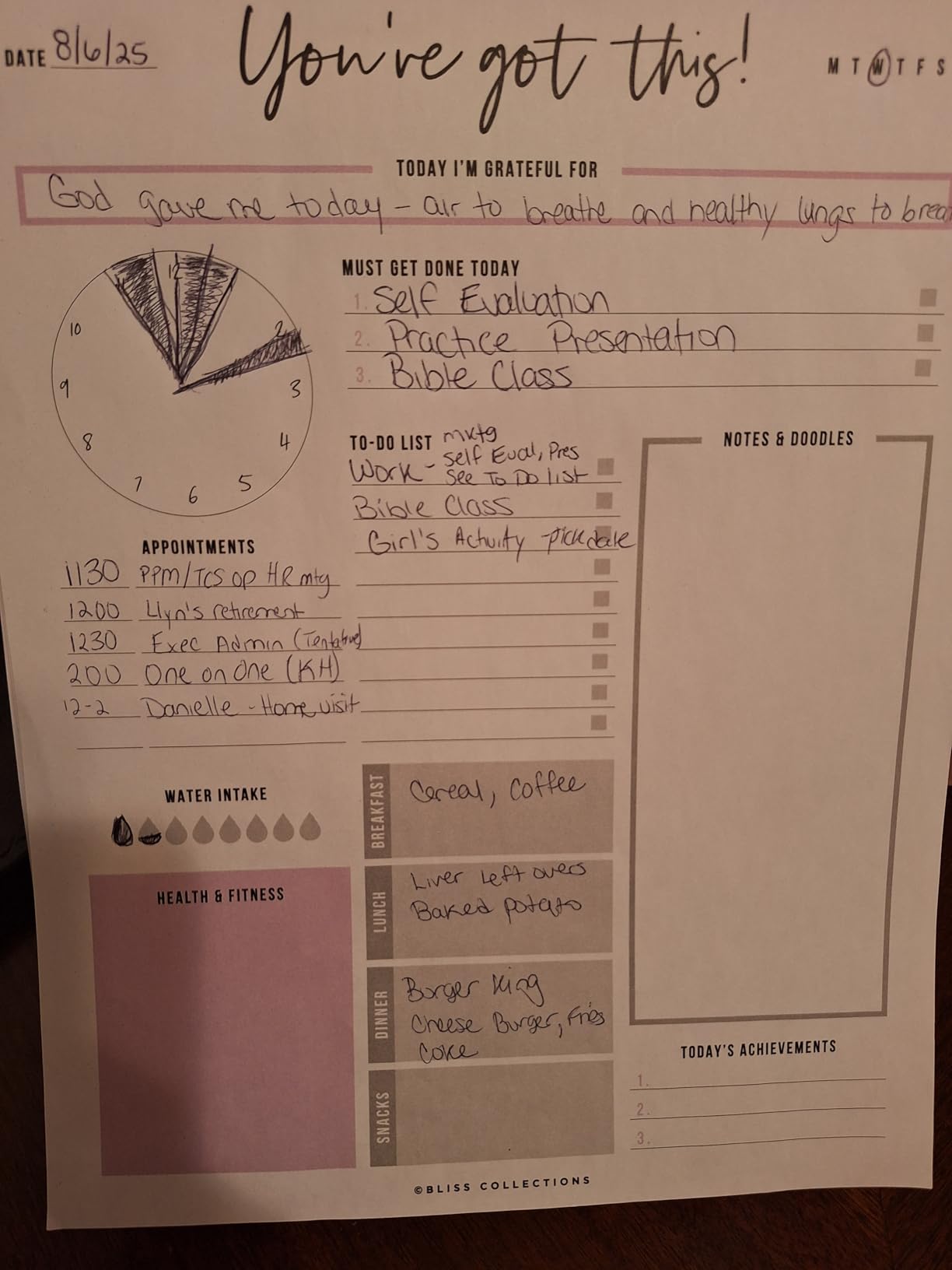 Boost Productivity with Undated Daily Planner - 50 Tear-Off Sheets - Goal Setting, Tasks & Notes - Organization & To-Do List (8.5 x 11) customer photo 2