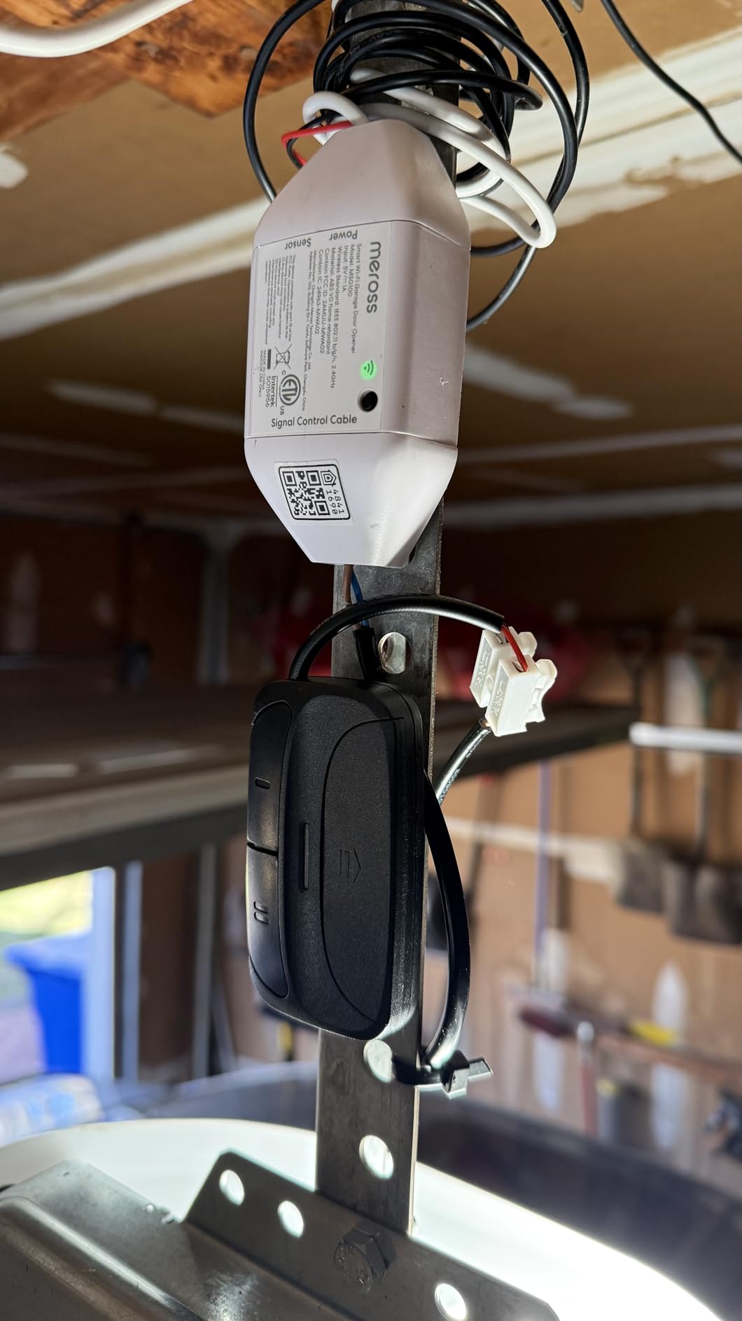 meross Smart WiFi Garage Door Opener Remote, App Control, Works with Alexa, Google Assistant and SmartThings, No Hub Needed customer photo 1