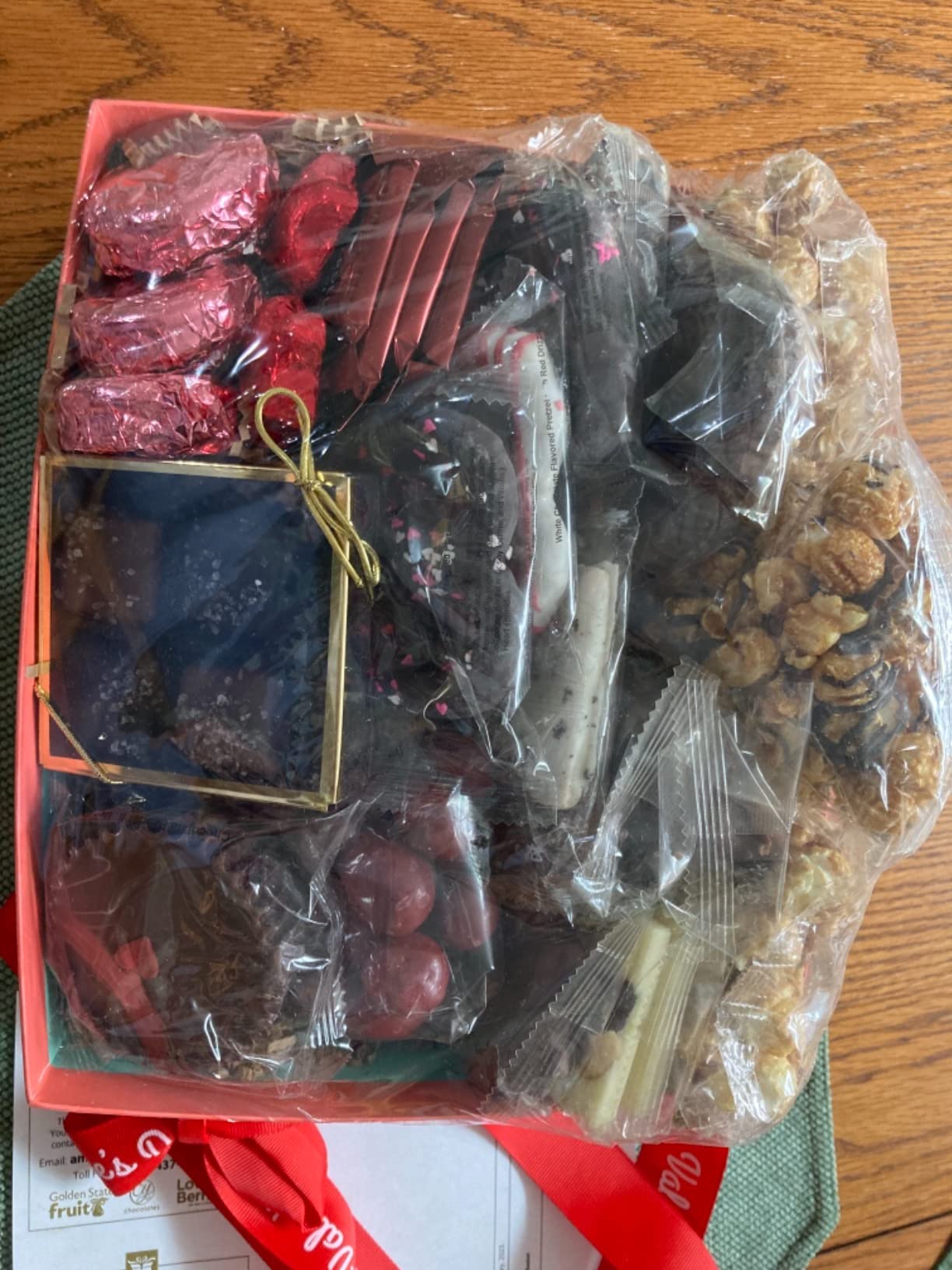 Valentine's Day Chocolate Gift Basket, Handmade Bliss Gourmet Assortment for Him, Her, Men, Women and Families customer photo 2