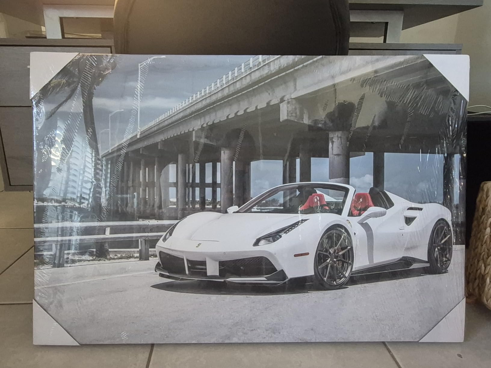 NWT Custom Canvas Prints with Your Photos for Pet/Animal, Personalized Canvas Pictures for Wall to Print Framed 14x11 inches customer photo 1