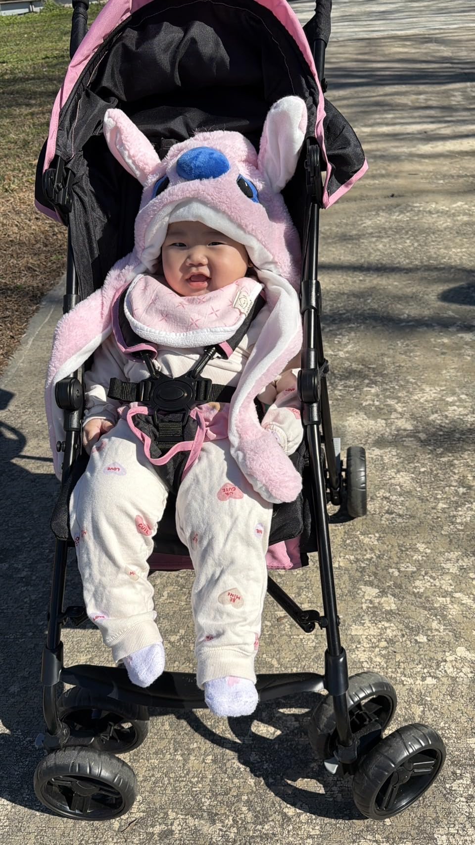 Ingenuity 3D Mini Convenience Stroller - Lightweight Stroller with Compact Fold, Multi-Position Recline, Canopy with Pop Out Sun Visor and More - Umbrella Stroller for Travel and More, Gray customer photo 1