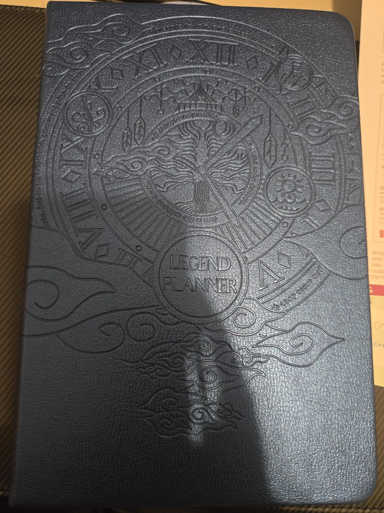 Legend Planner - Weekly & Monthly Life Planner to Hit Your Goals & Live Happier. Organizer Notebook & Productivity Journal. A5 (Periwinkle) customer photo 1