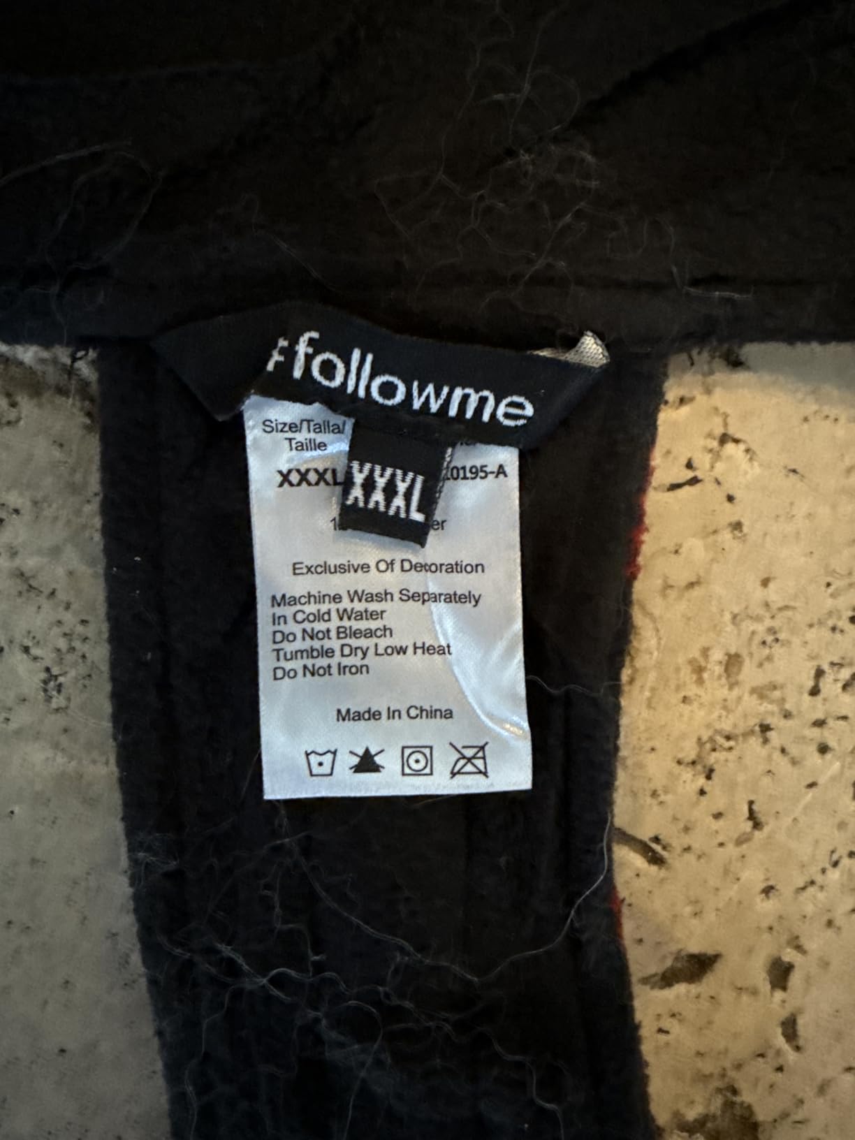 #followme Matching Adult Onesie for Family, Couples, Dog and Owner Buffalo Plaid customer photo 2