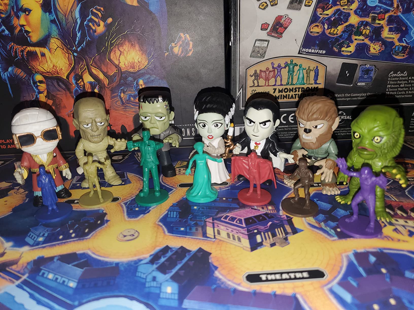 Ravensburger Horrified Games - Universal Monsters - Strategy Board Game - Boost Critical Thinking & Teamwork - Cooperative Gameplay - Unique Monster Challenges - 1 to 5 Players - Adults & Kids 10+ customer photo 1