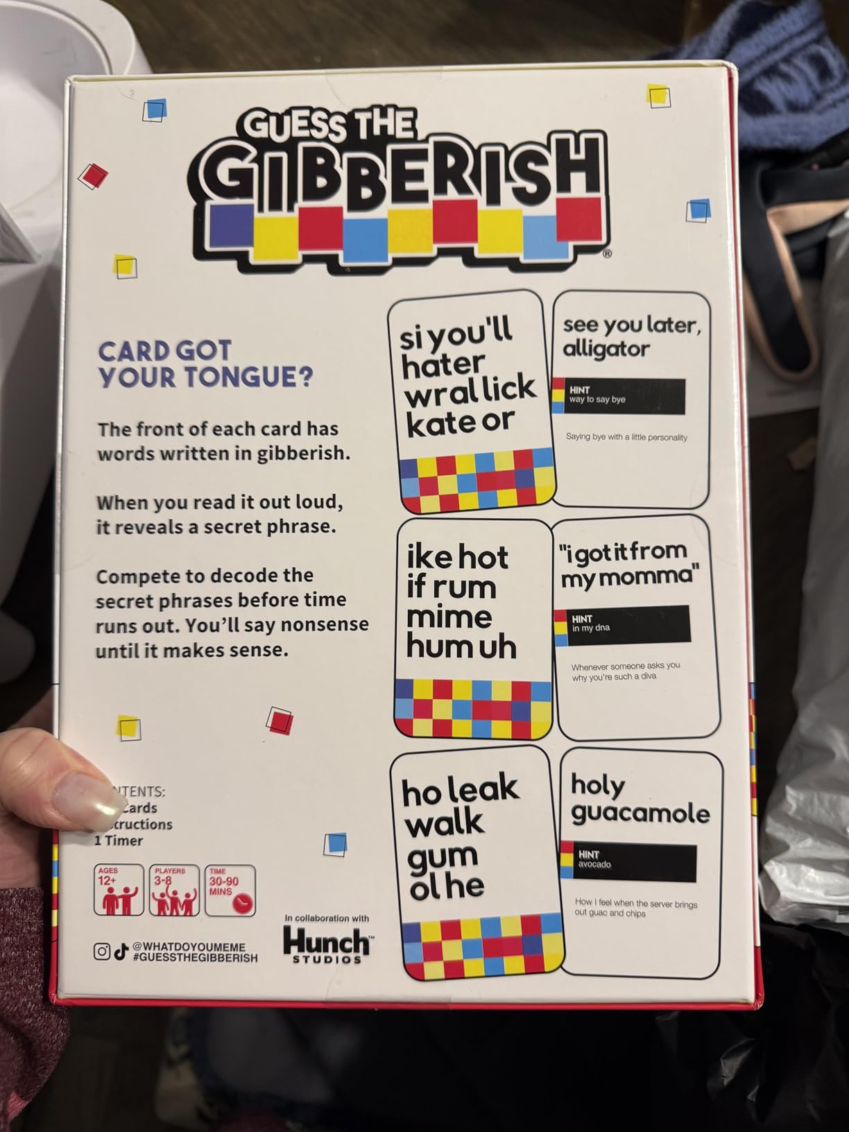 Incohearent, The Guess The Gibberish Party Game by Relatable, A Funny Card Game for Adults, Great for Bachelorette Party Games or Game Night Games, Includes 300 Cards customer photo 2