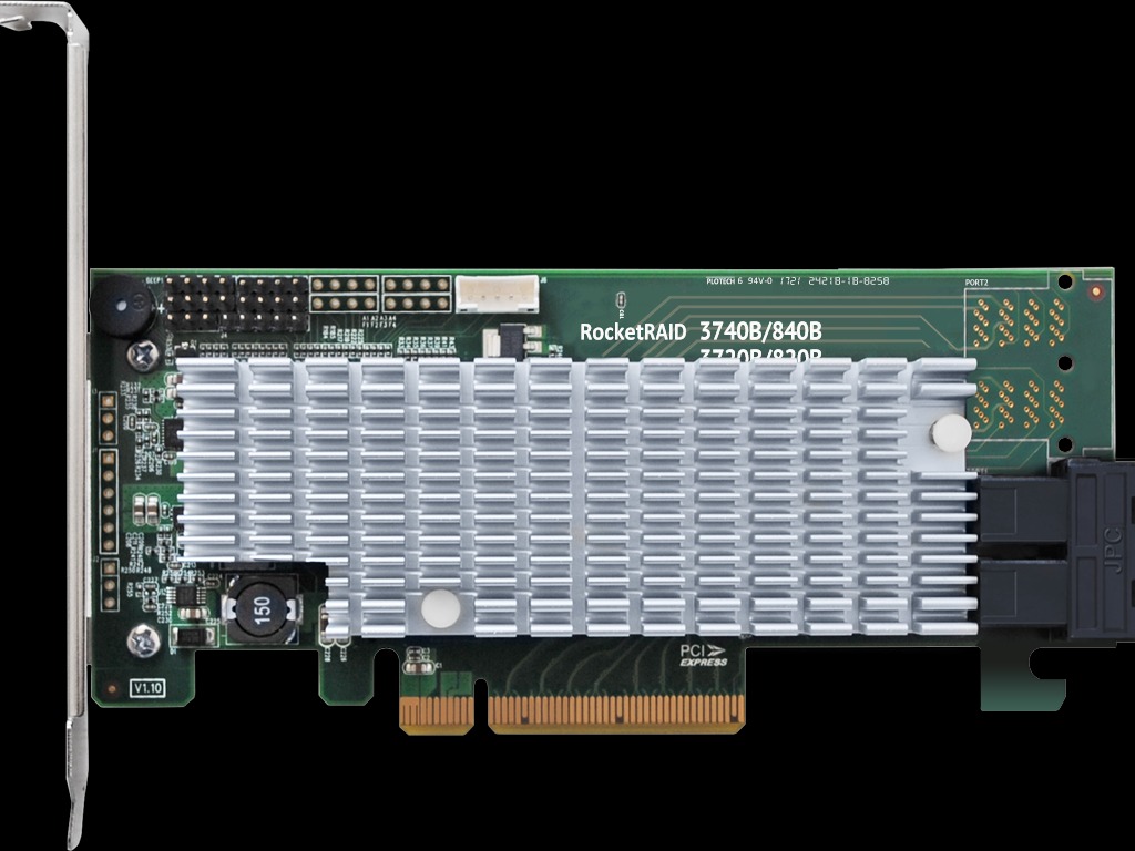 Highpoint RocketRAID 3742A 8 X Internal & 8 X External Channels 12GB/S PCIe 3.0 X8 SAS/ SATA RAID Controller customer photo 1