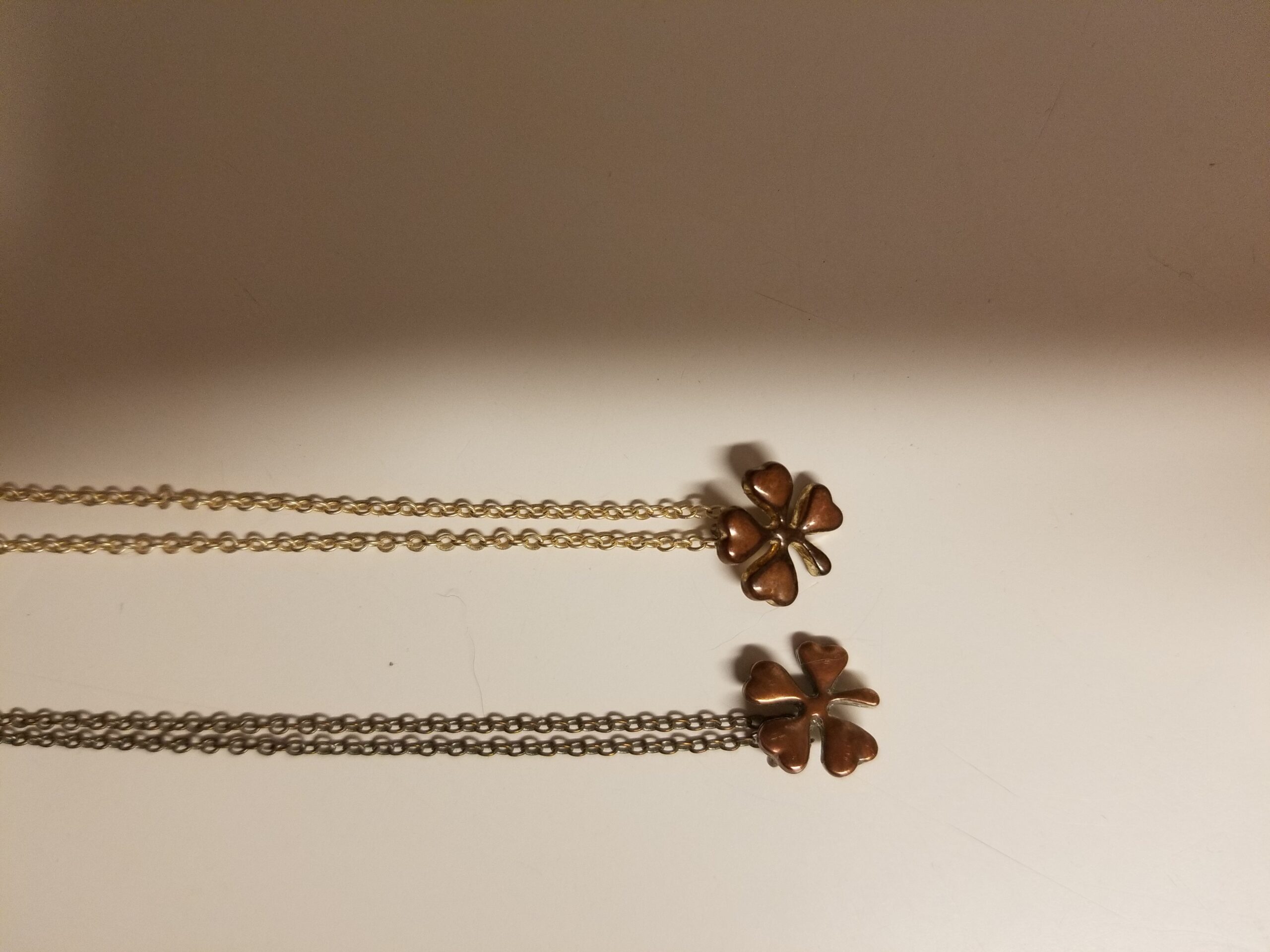 Hundred River Friendship Clover Necklace Unicorn Good Luck Elephant Necklace with Message Card Gift Card (2&3pack) customer photo 1
