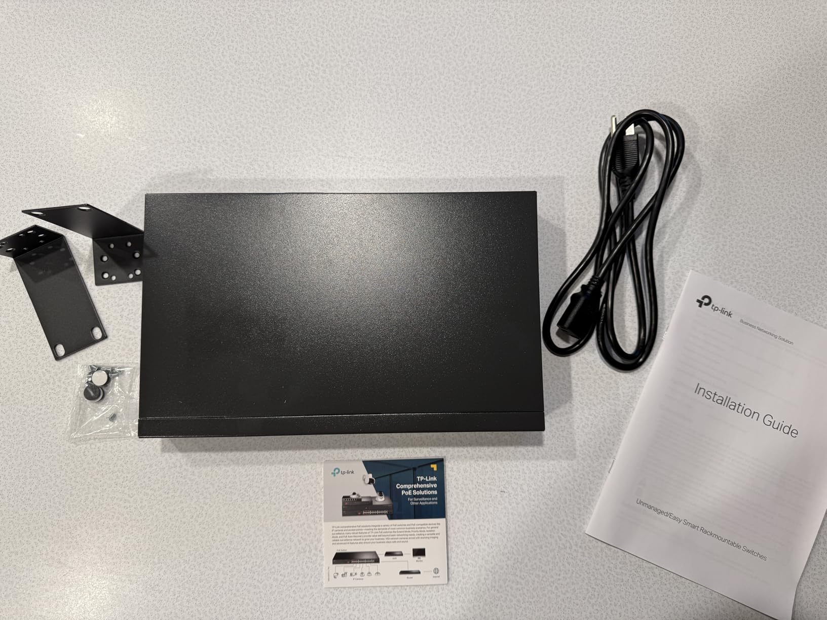 TP-Link 8 Port Gigabit PoE Switch | 8 PoE+ Ports @126W | Plug & Play | Limited Lifetime Protection | Desktop/ Rackmount | Prioritized Power Supply | Sturdy Metal | Shielded Ports (TL-SG1008MP) customer photo 1