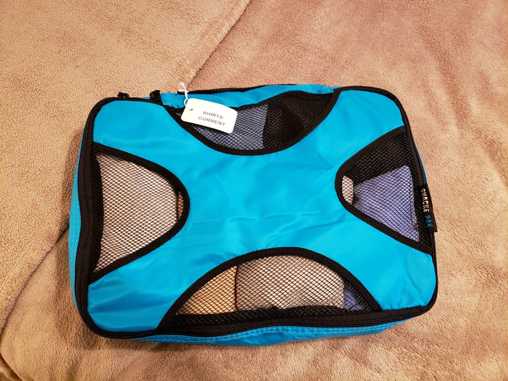 Shacke 6 Set Packing Cubes for Travel - Compression Packing Bags/Travel Organizer - Luggage Organizer Bags for Traveling - Travel Essentials for Women customer photo 1