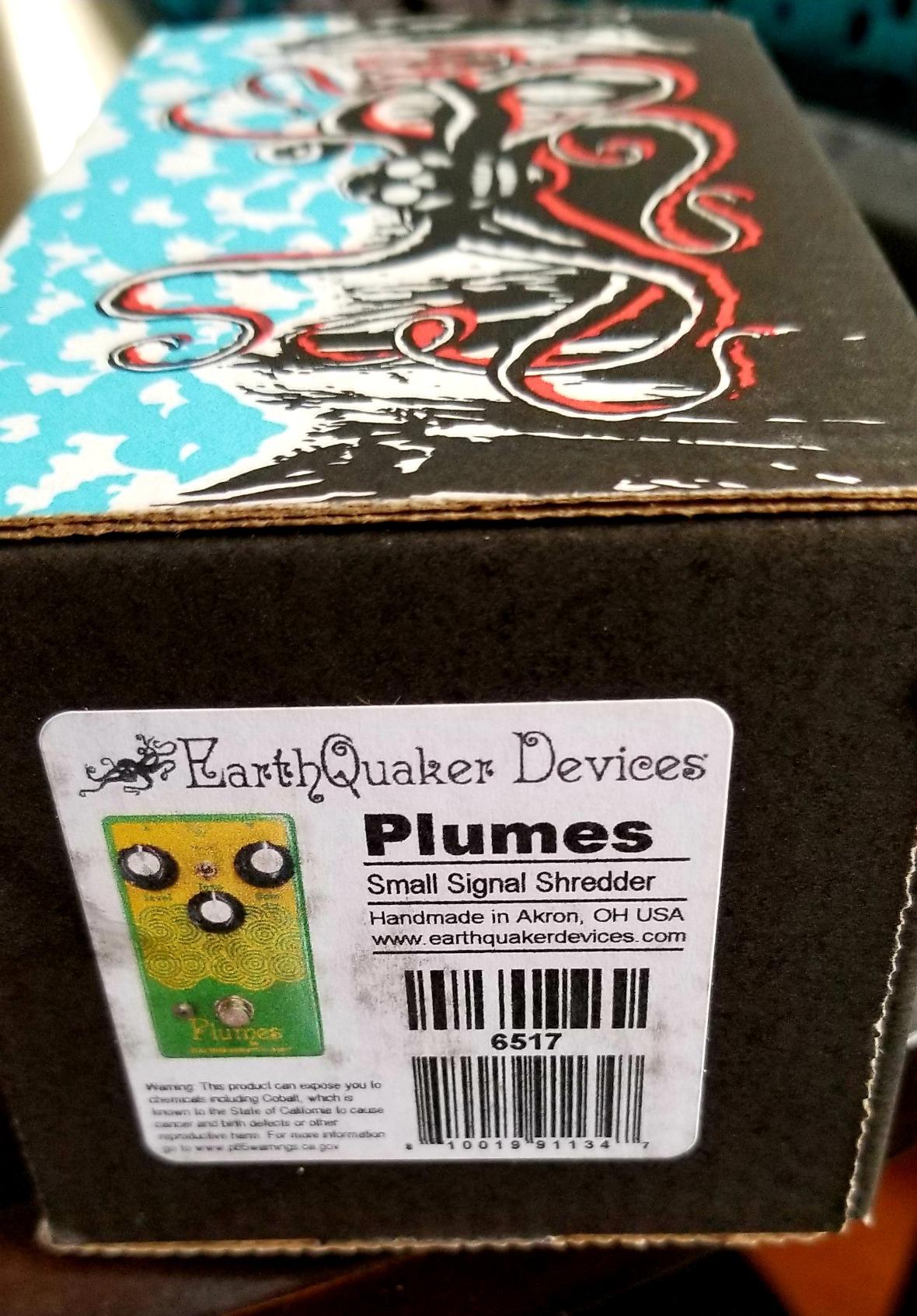 EarthQuaker Devices Plumes Small Signal Shredder Overdrive Guitar Effects Pedal customer photo 2