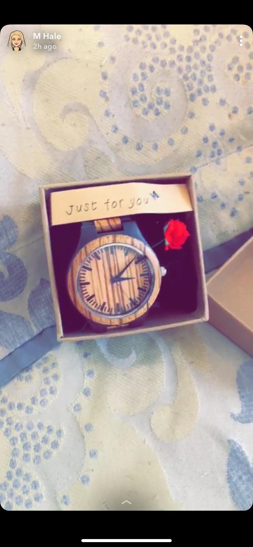 Personalized Engraved Wooden Watches - Custom Anniversary Birthday Wood Watches for Men Husband Boyfriend Dad Him Son customer photo 2