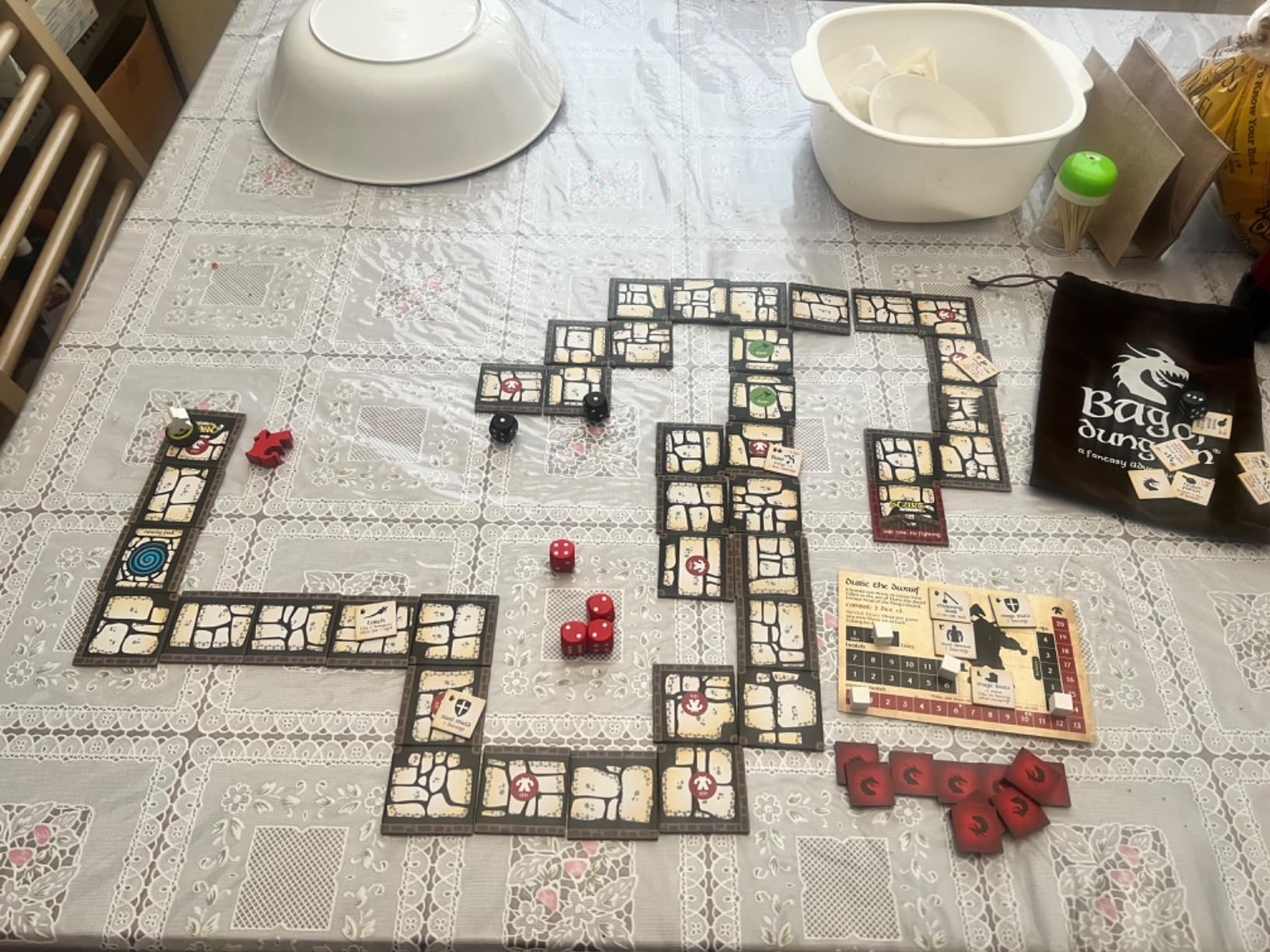 Bag of Dungeon - Fantasy Adventure Board Game for Families & RPG Fans | 1-4 Players, Ages 7+ | Classic Dungeon Crawler | Portable Tabletop RPG with Endless Replayability customer photo 2