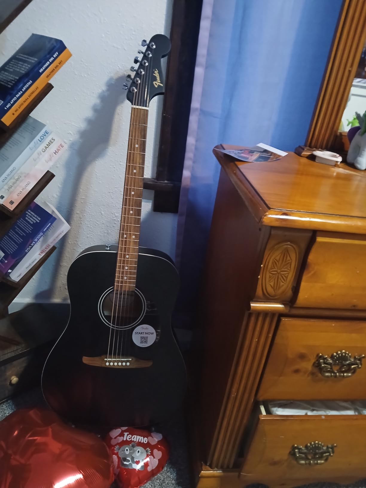Fender California Debut Redondo Series Acoustic Guitar, Beginner Guitar, 2-Year Warranty, Natural customer photo 2