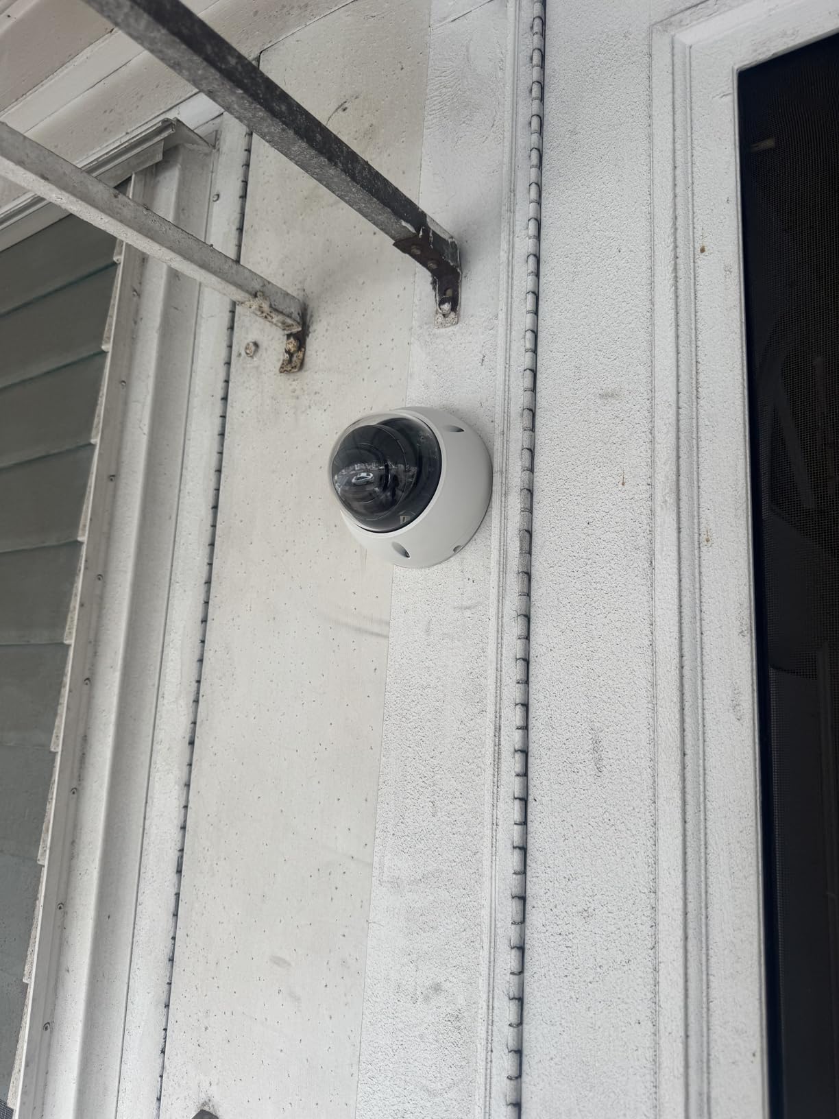Amcrest 5MP POE Camera, Outdoor Vandal Dome Security POE IP Camera, 5-Megapixel, 98ft NightVision, 2.8mm Lens, IP67, IK10 Resistance, MicroSD 256GB (Sold Separately), Cloud, NVR (IP5M-D1188EW-AI-V3) customer photo 2