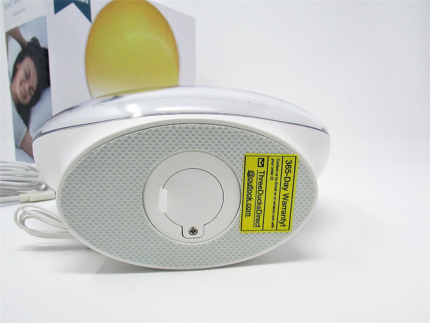 Wake Up Light Sunrise Alarm Clock for Kids, Heavy Sleepers, Bedroom, with Sunrise Simulation, Sleep Aid, Dual Alarms, FM Radio, Snooze, Nightlight, Daylight, 7 Colors, 7 Natural Sounds customer photo 1