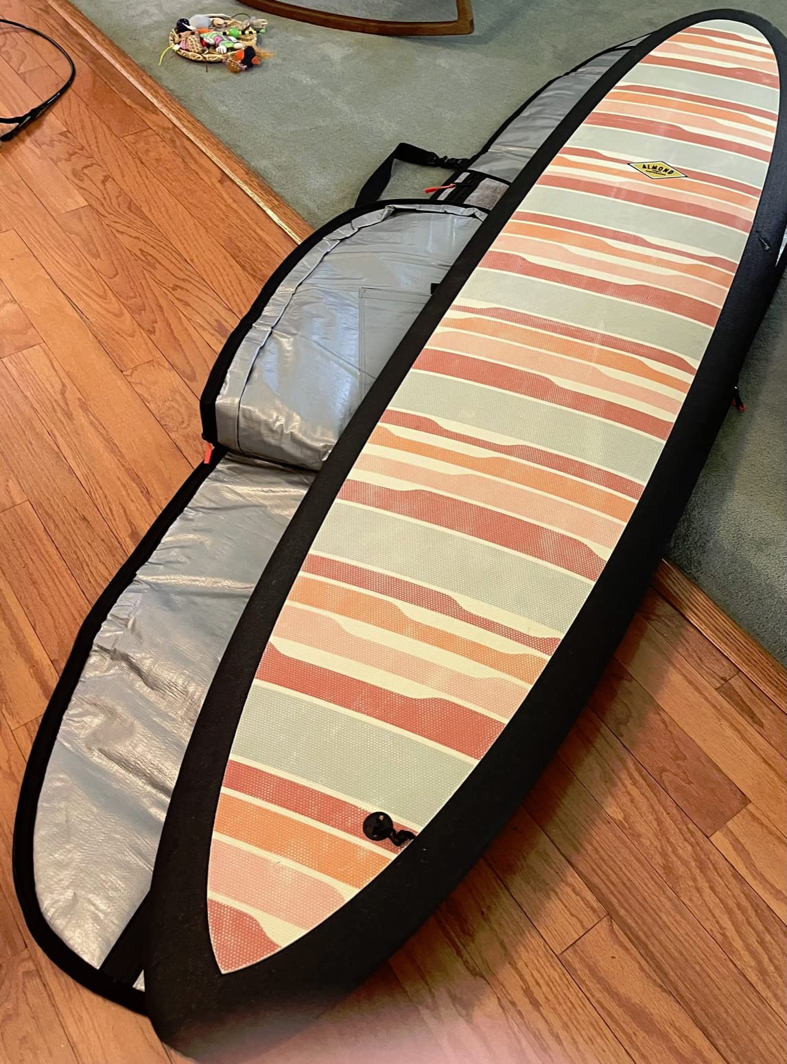 OCEANBROAD Surfboard Longboard Bag Day Bag Travel Bag 5'0, 5'6, 6'0, 6'6, 7'0, 7'6, 8'0, 8'6, 9'0, 9'6, 10'0 customer photo 2