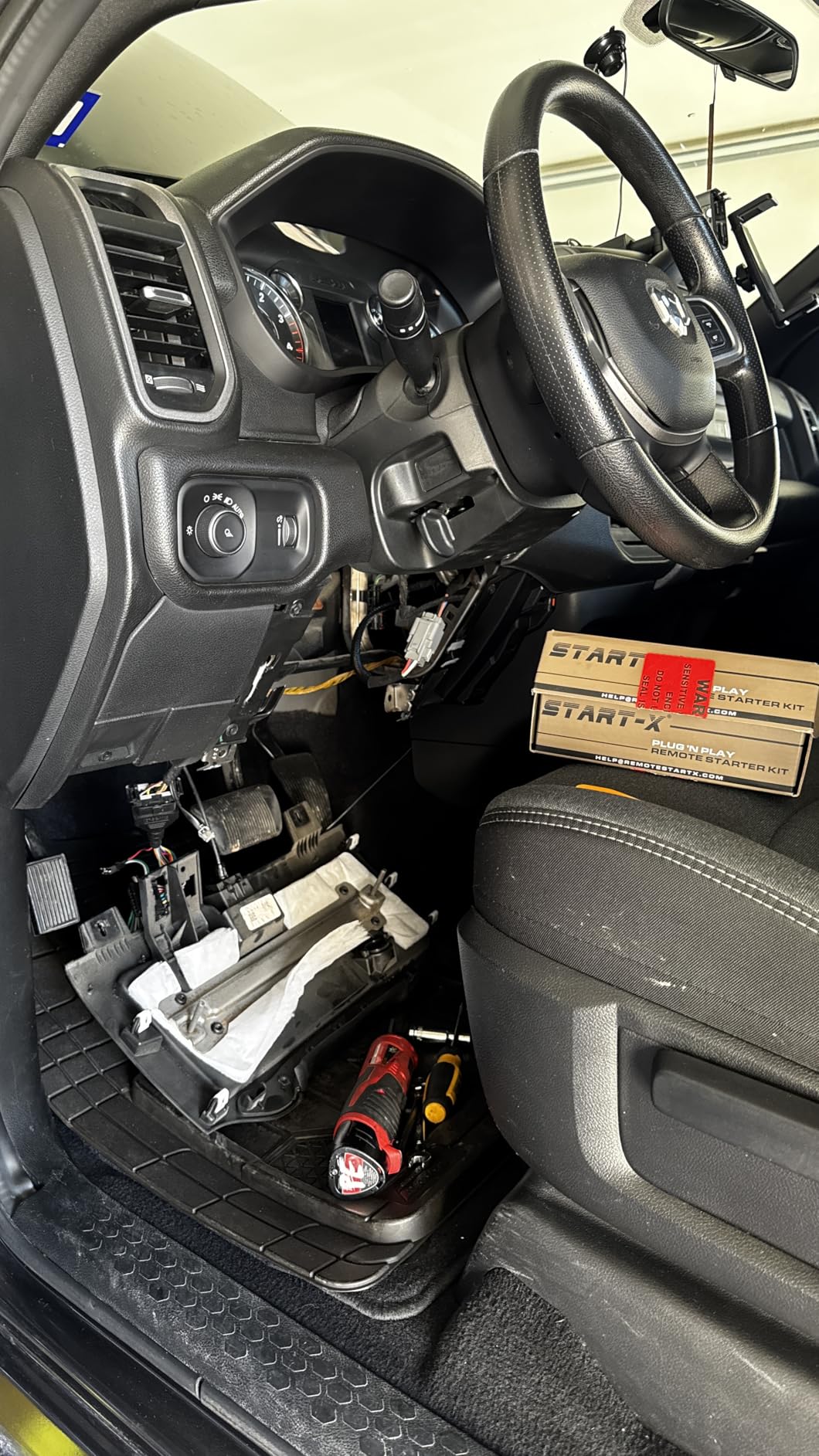 Start-X Remote Starter Kit for RAM 2500/3500 (2019-2024) Trucks | NOT 1500 | Push-to-Start Ignition | Plug & Play Install | Lock 3X to Remote Start | Zero Wire Splicing customer photo 2
