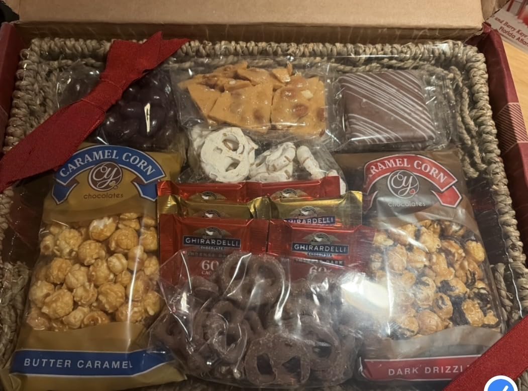 Valentine's Day Chocolate Caramel and Crunch Grand Gift Basket customer photo 2
